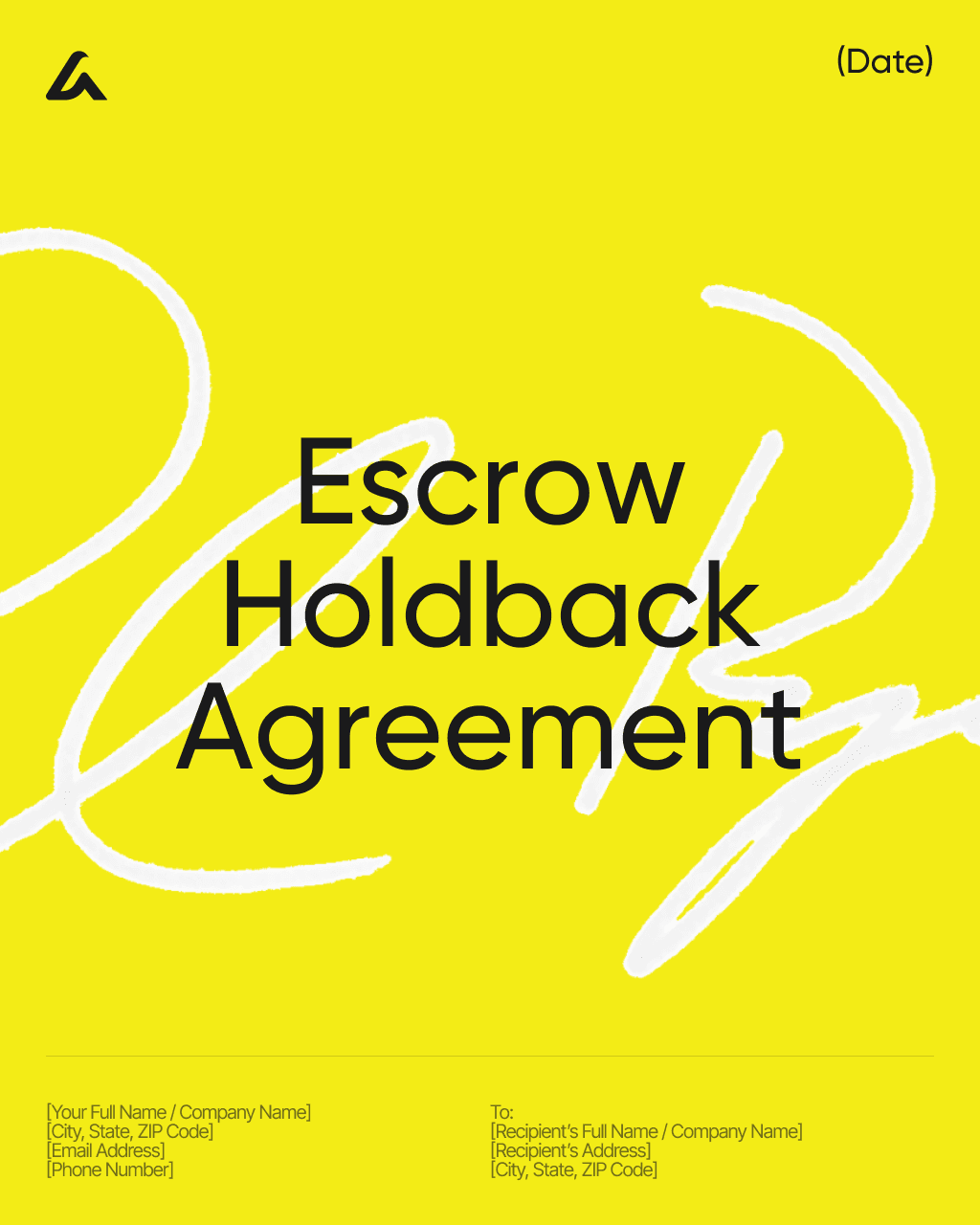 Escrow Holdback Agreement