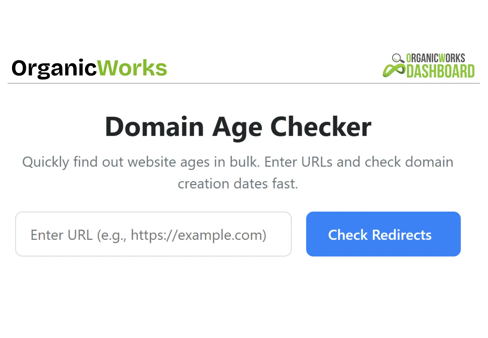 Domain Age Checker