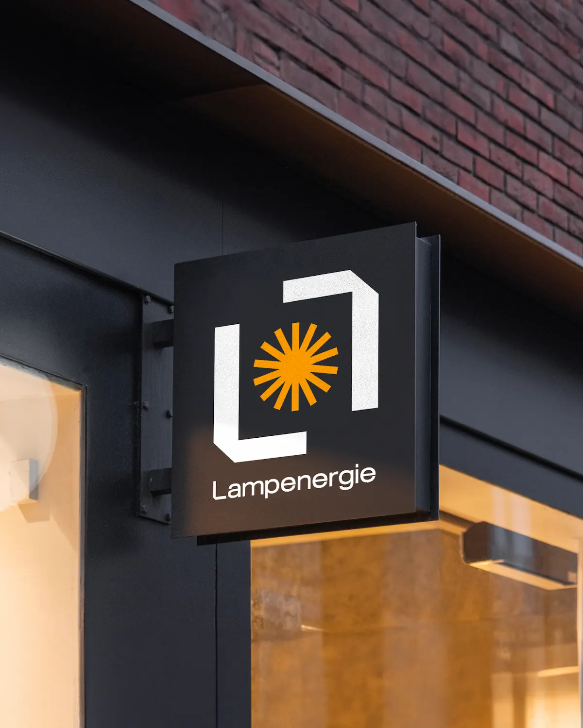 projet Lampenergie m2graph énergie solaire branding