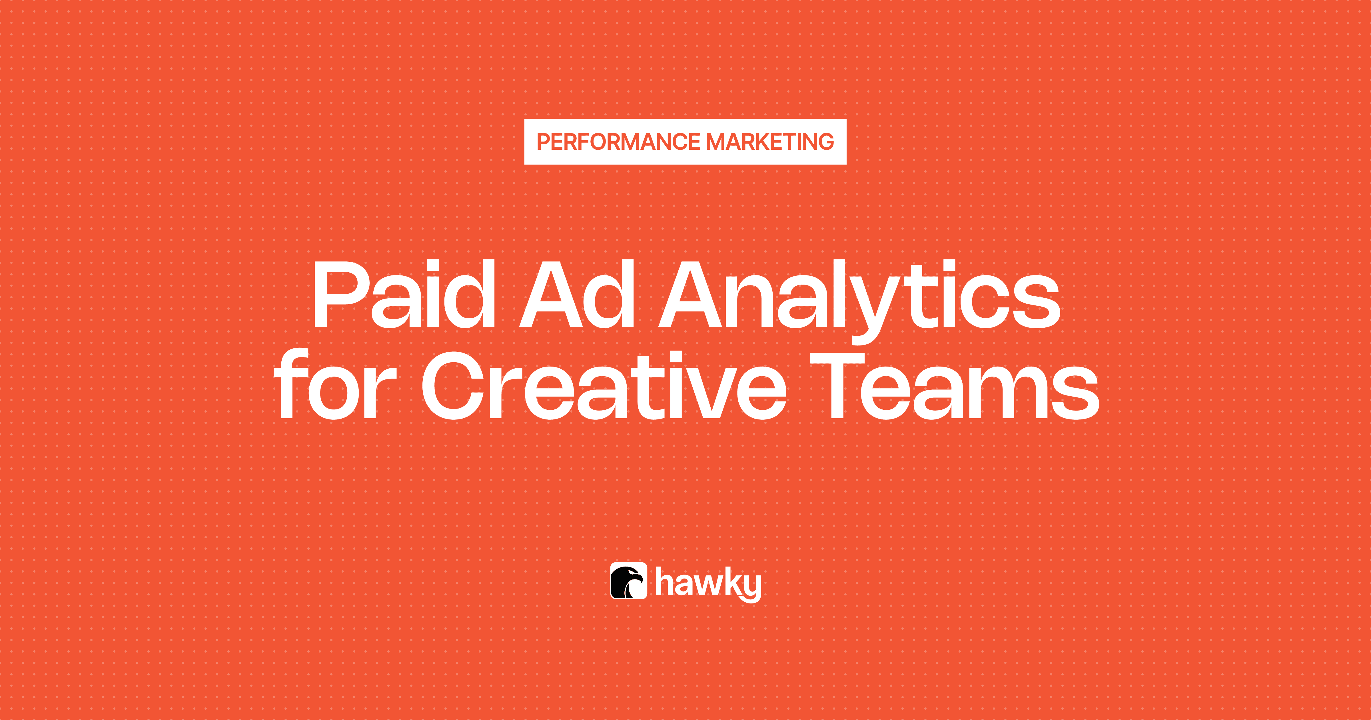 Banner for Paid Ad Analytics for Creative Teams