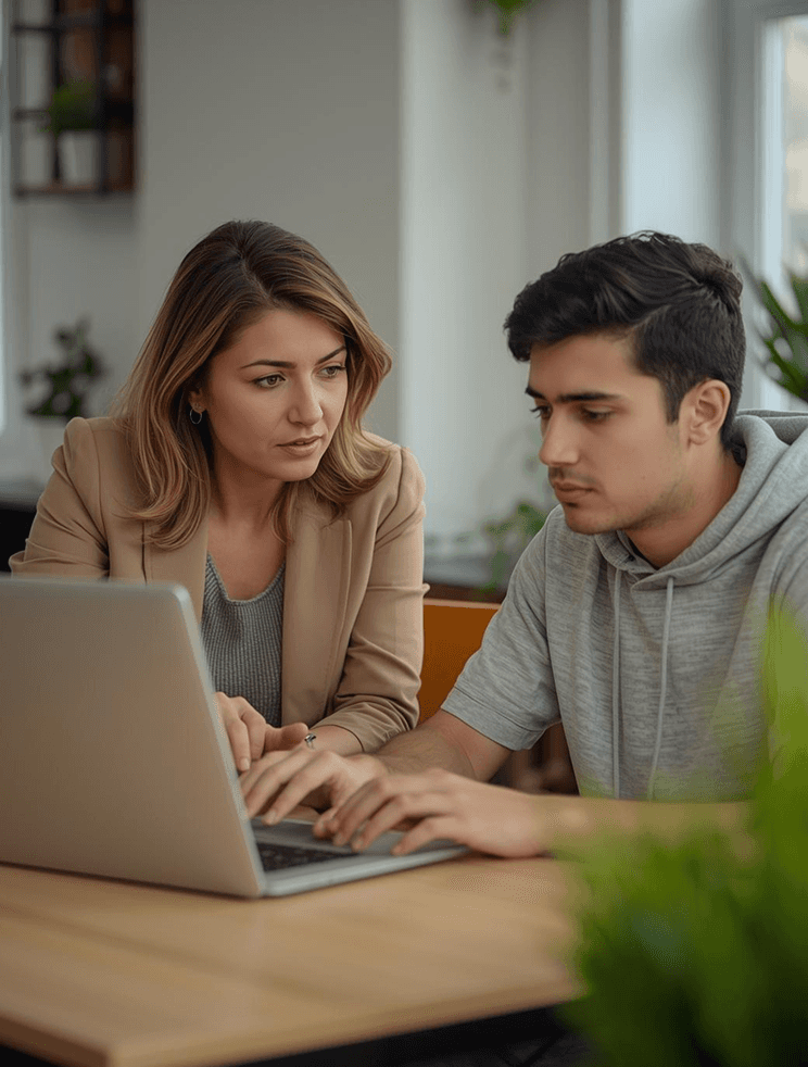 black and white laptop computer