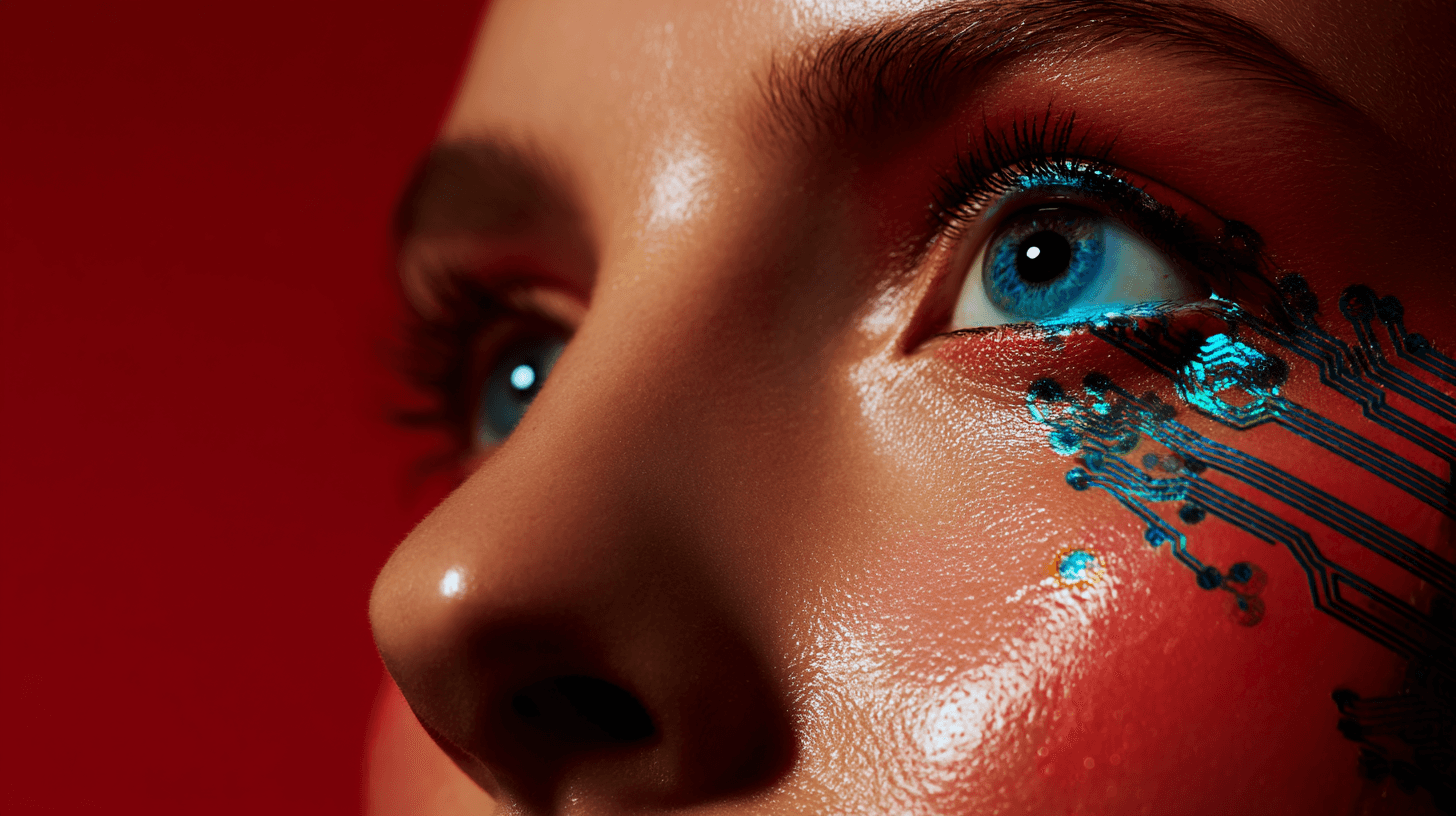 Close-up of a person wearing a stylish jacket, showcasing the fabric texture and design details.