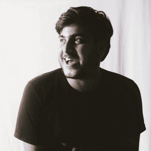 Close-up portrait of a person