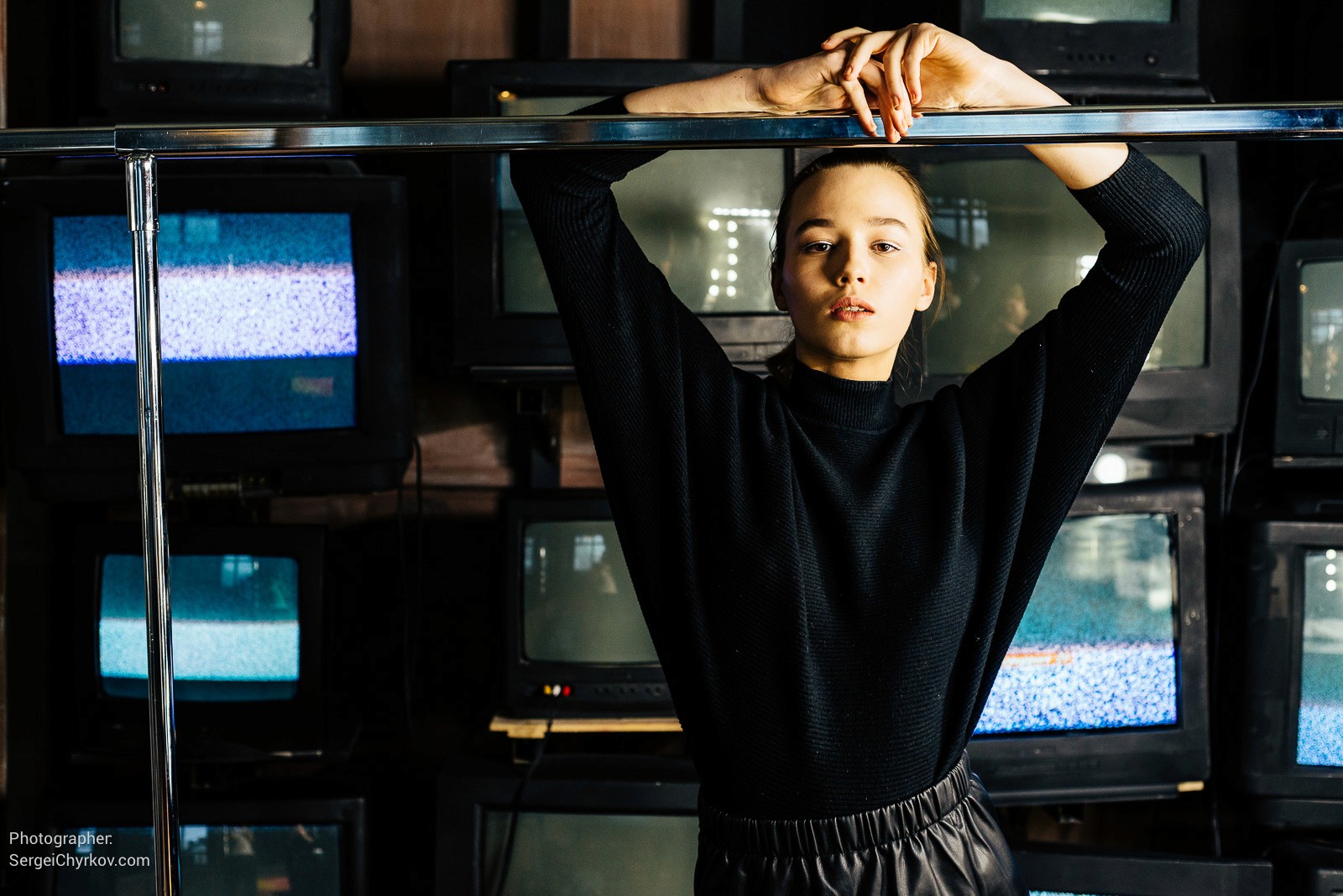 Алина. Модельные тесты. Фотограф Сергей Чирков. Photographer Sergei Chyrkov