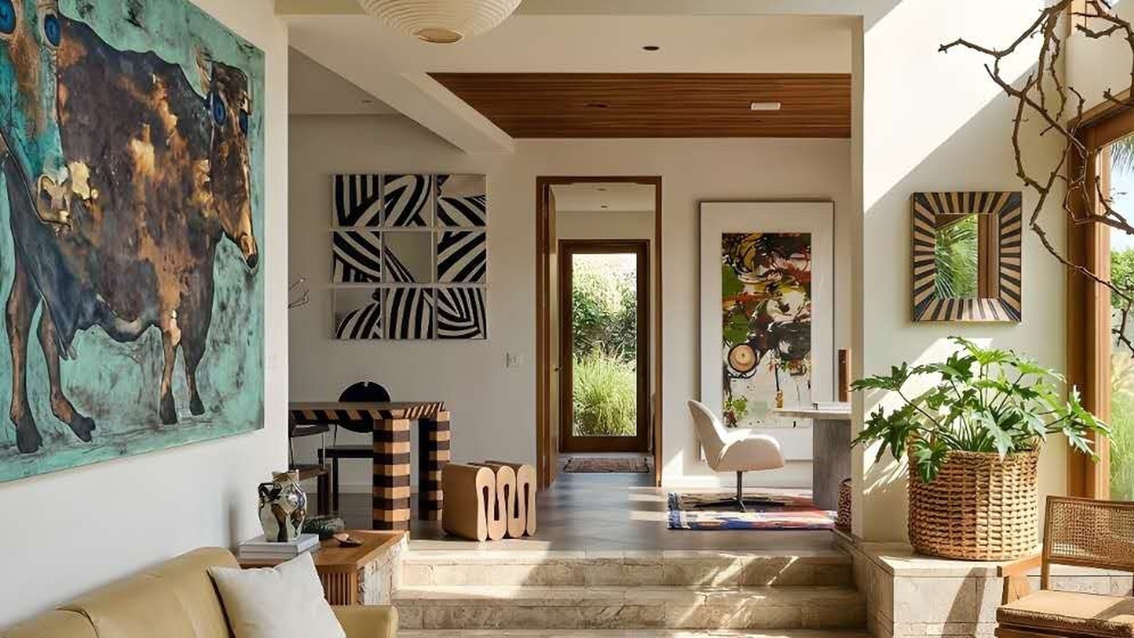Project thumbnail image showcasing a modern interior design.