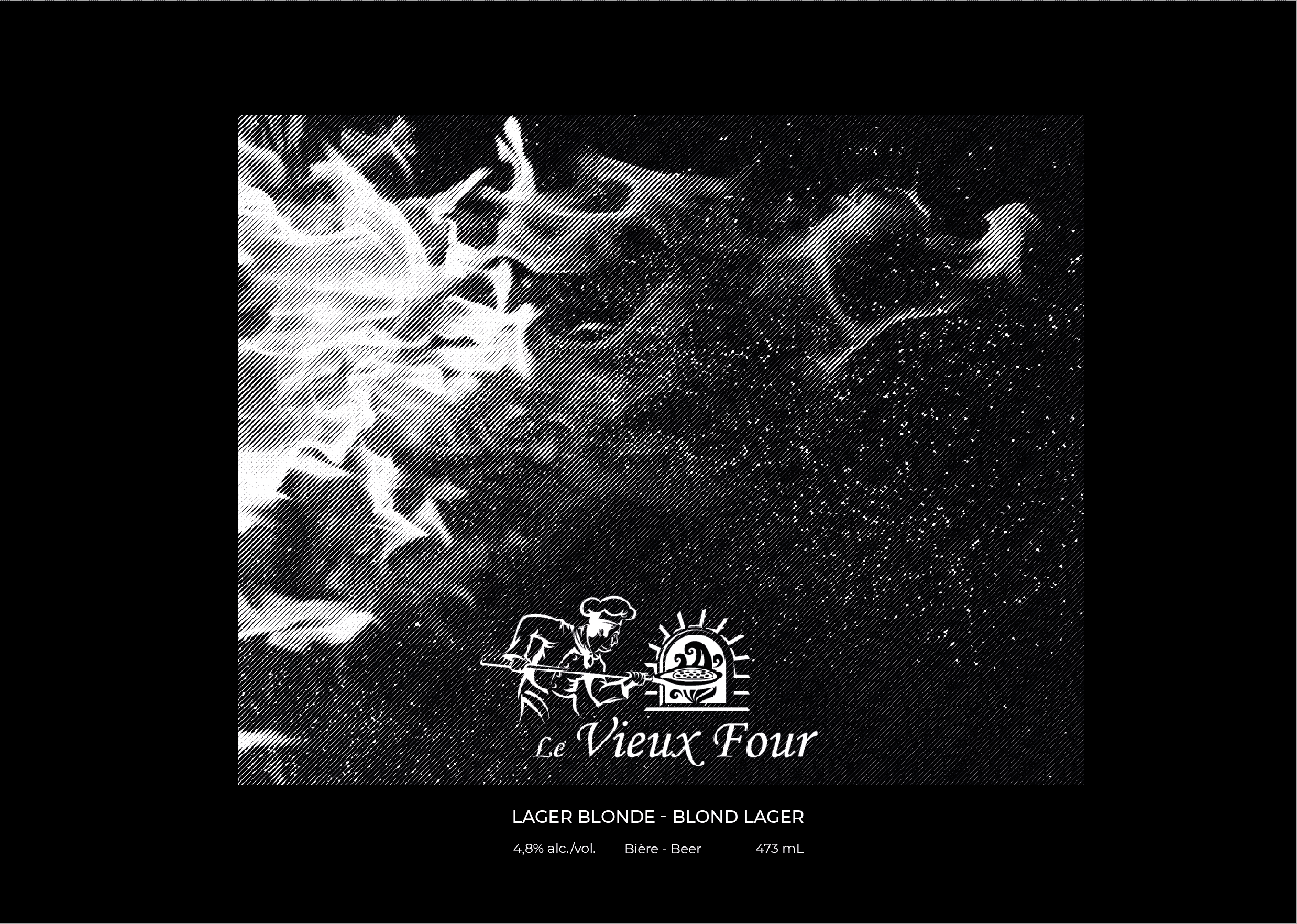 Design d'étiquette de bière par Versant Studio