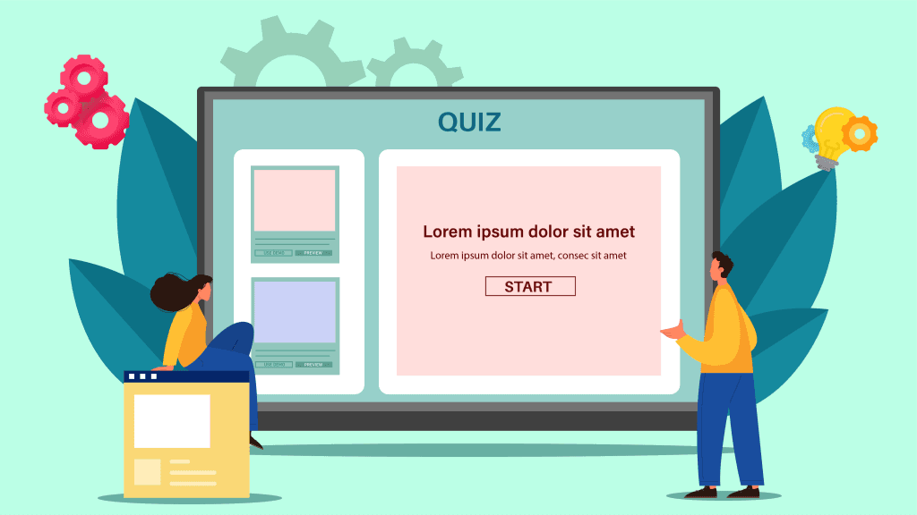 Easy Quiz Builder Interface 