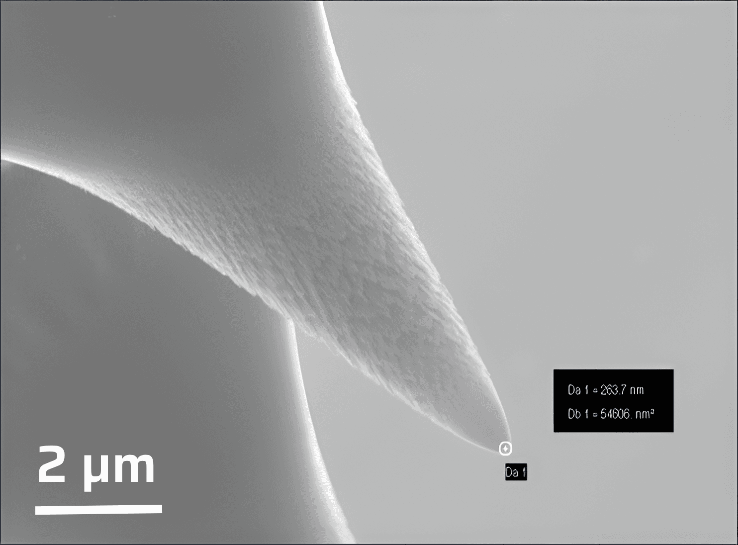 a cylindrical lens or sensor encasing a patterned metallic surface, with light flares and soft reflections.