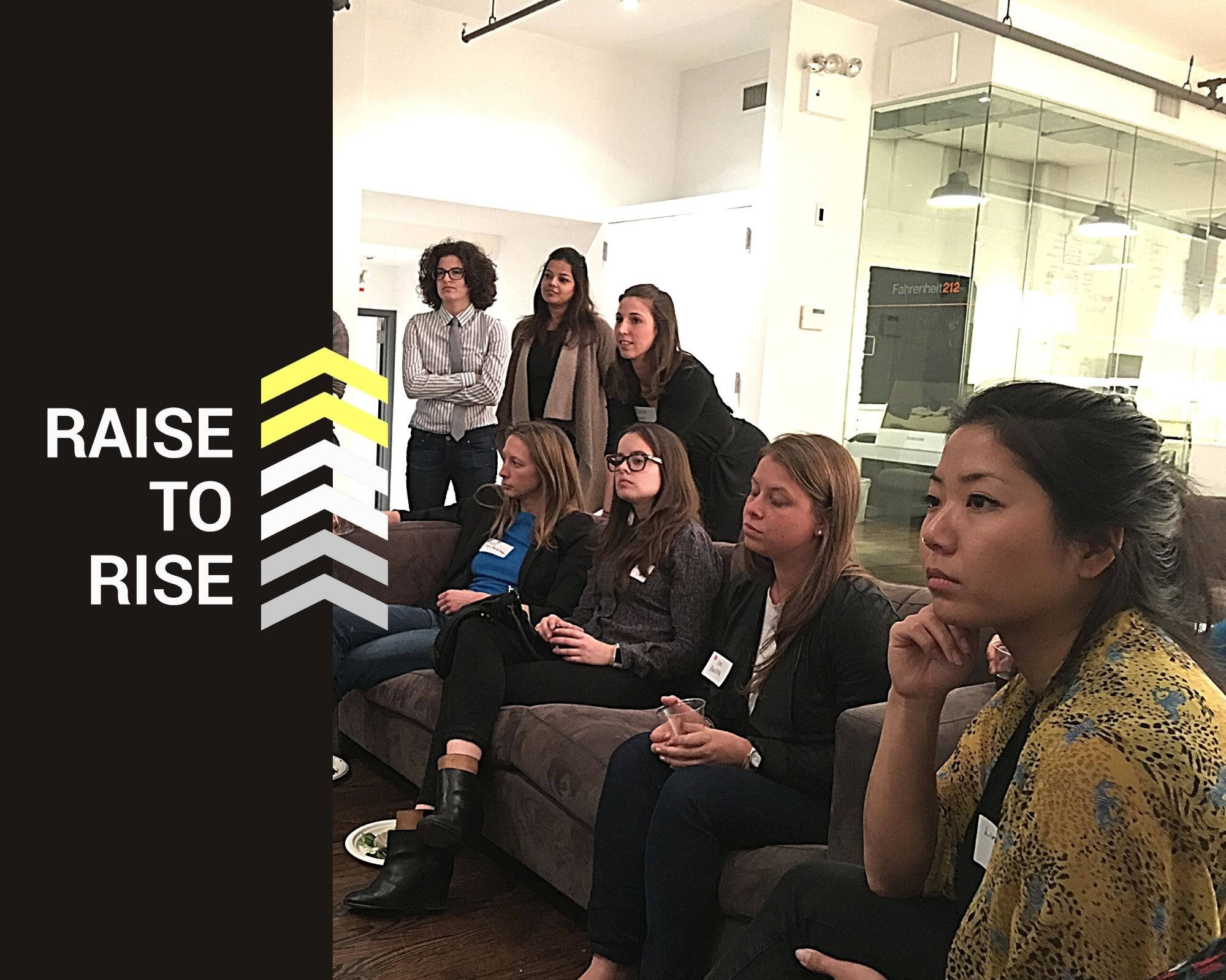  Women, including WIN Board Director, Lindsay Liu, at WIN’s first event on International Women’s Day, March 2016.    