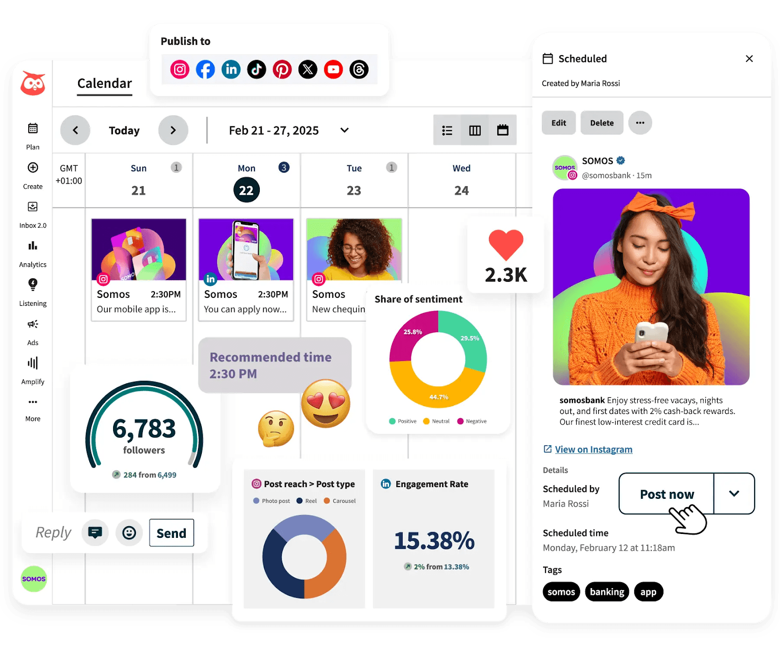 social media management board&nbsp;