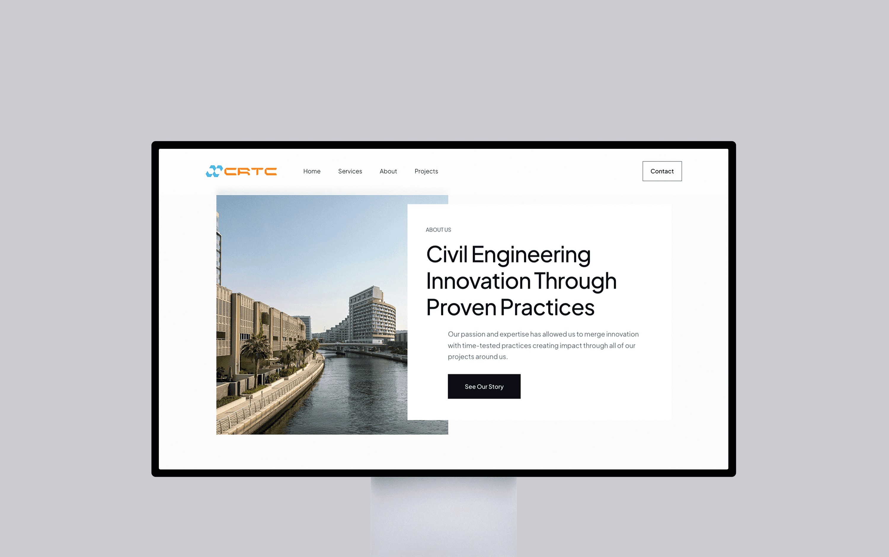CRTC Website Hero Section