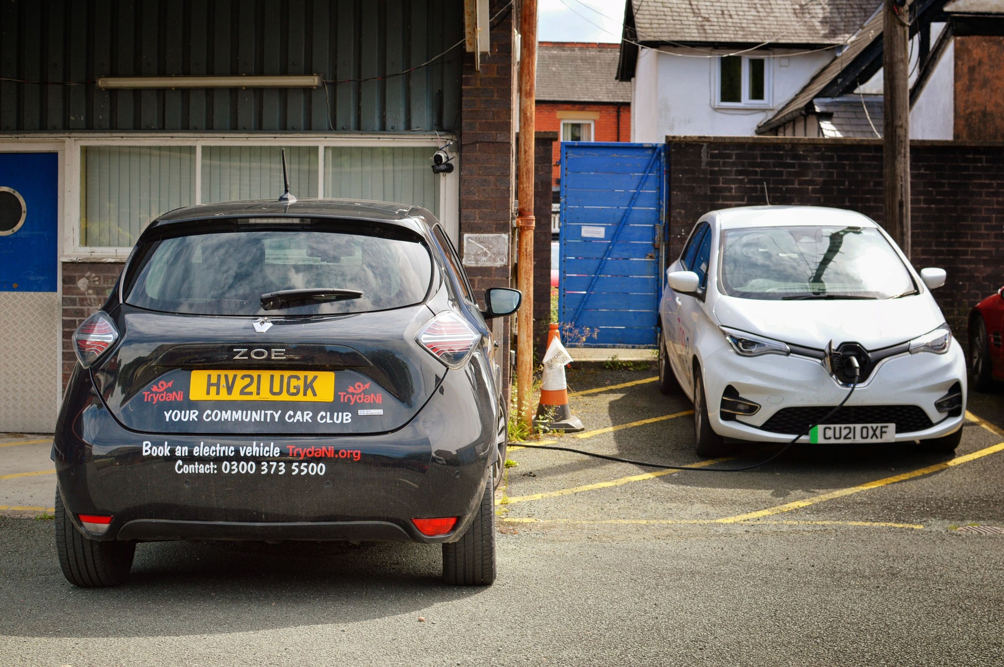 Renault Zoe in Llanidloes