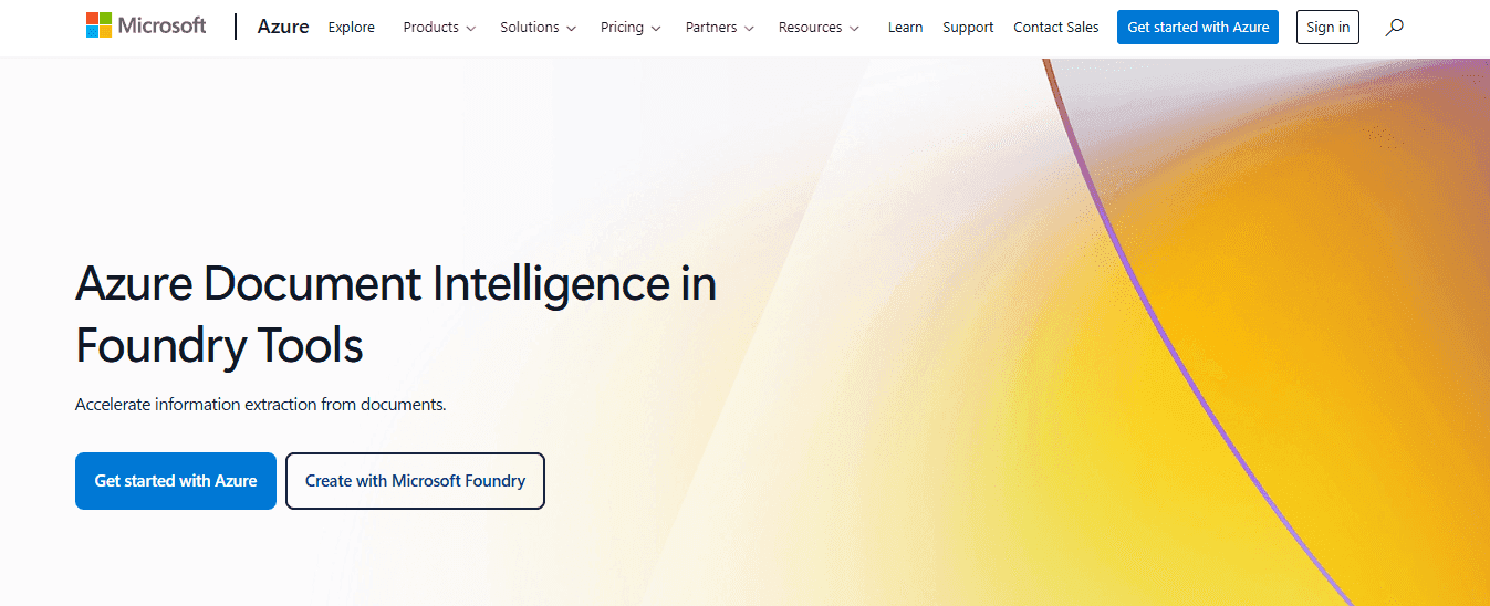 Azure AI Document Intelligence