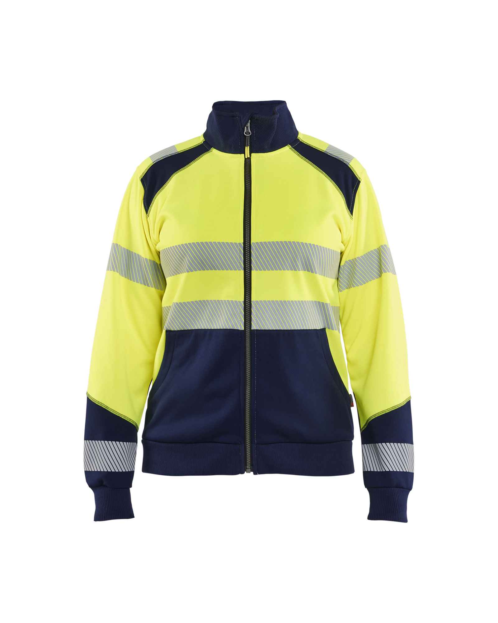 Emma Safety Footwear werkschoenen dames bij Vanatex — Blåkläder Dames sweatshirt met rits High Vis