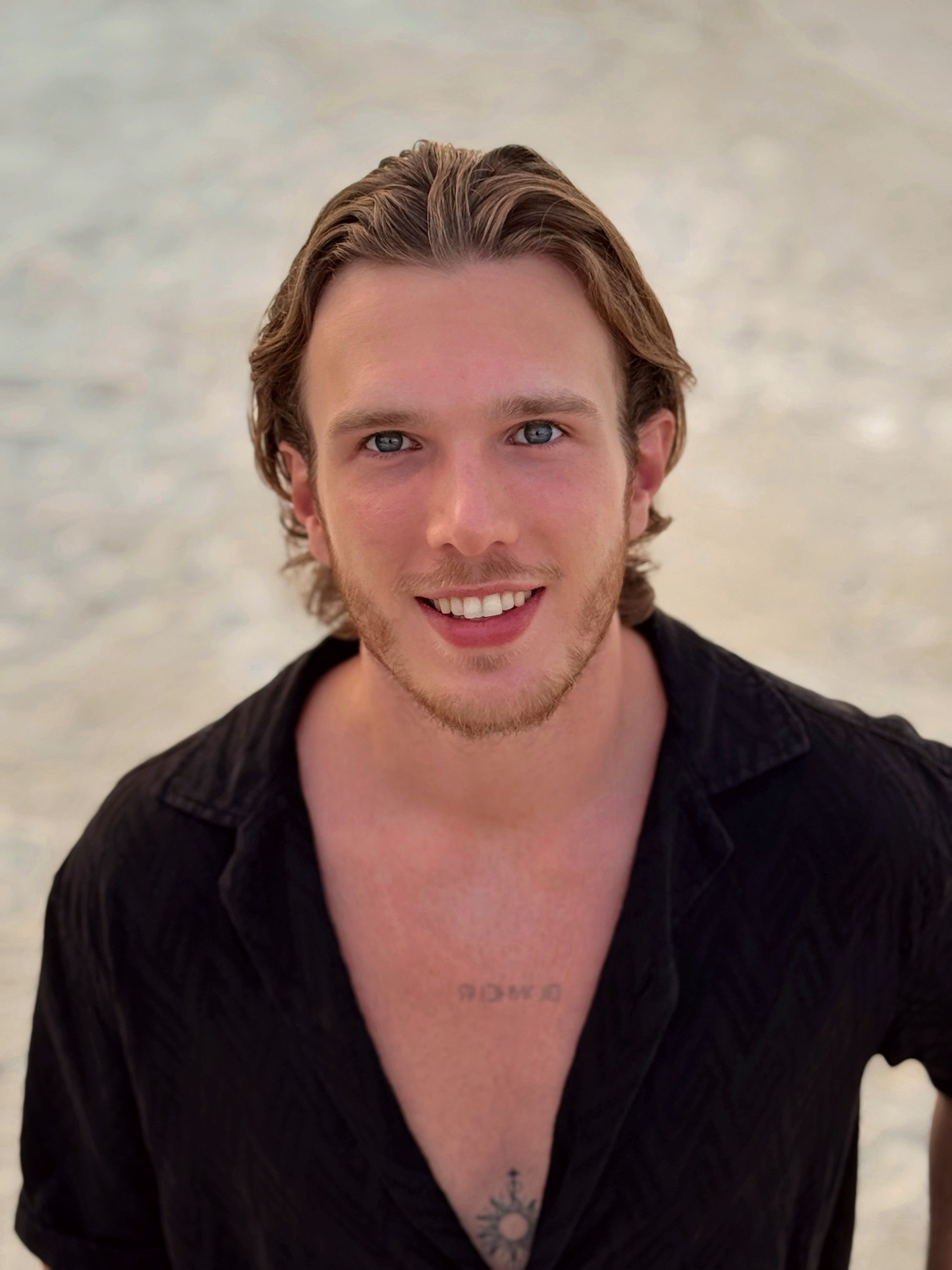 Portrait of portfolio creator – front view