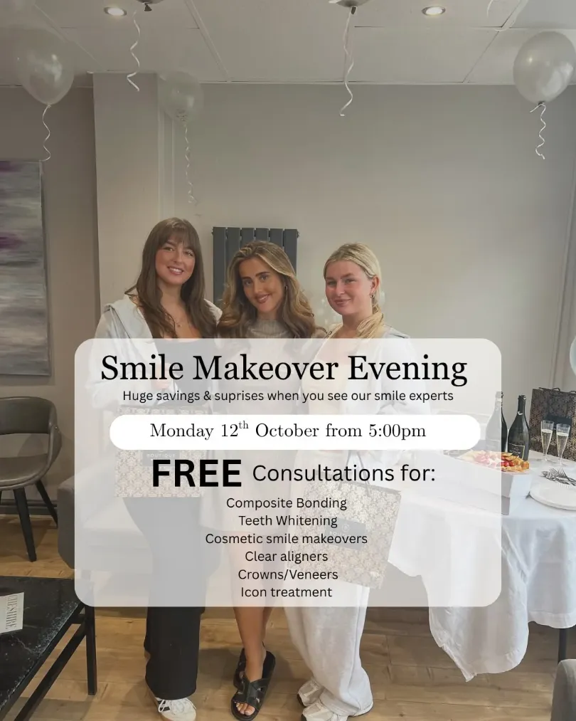 Smile makeover ad image
