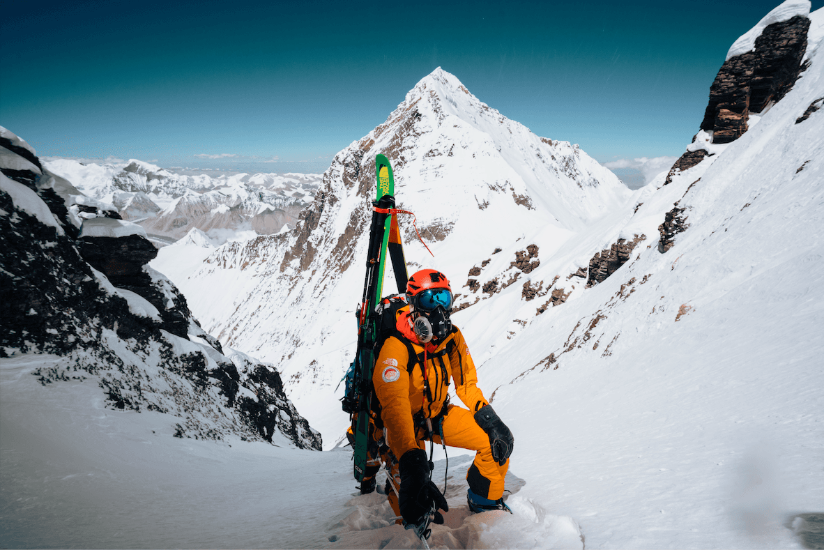 Filming the Lhotse expedition with The North Face at high altitude in the Himalayas - photo by Nicholas Kalisz