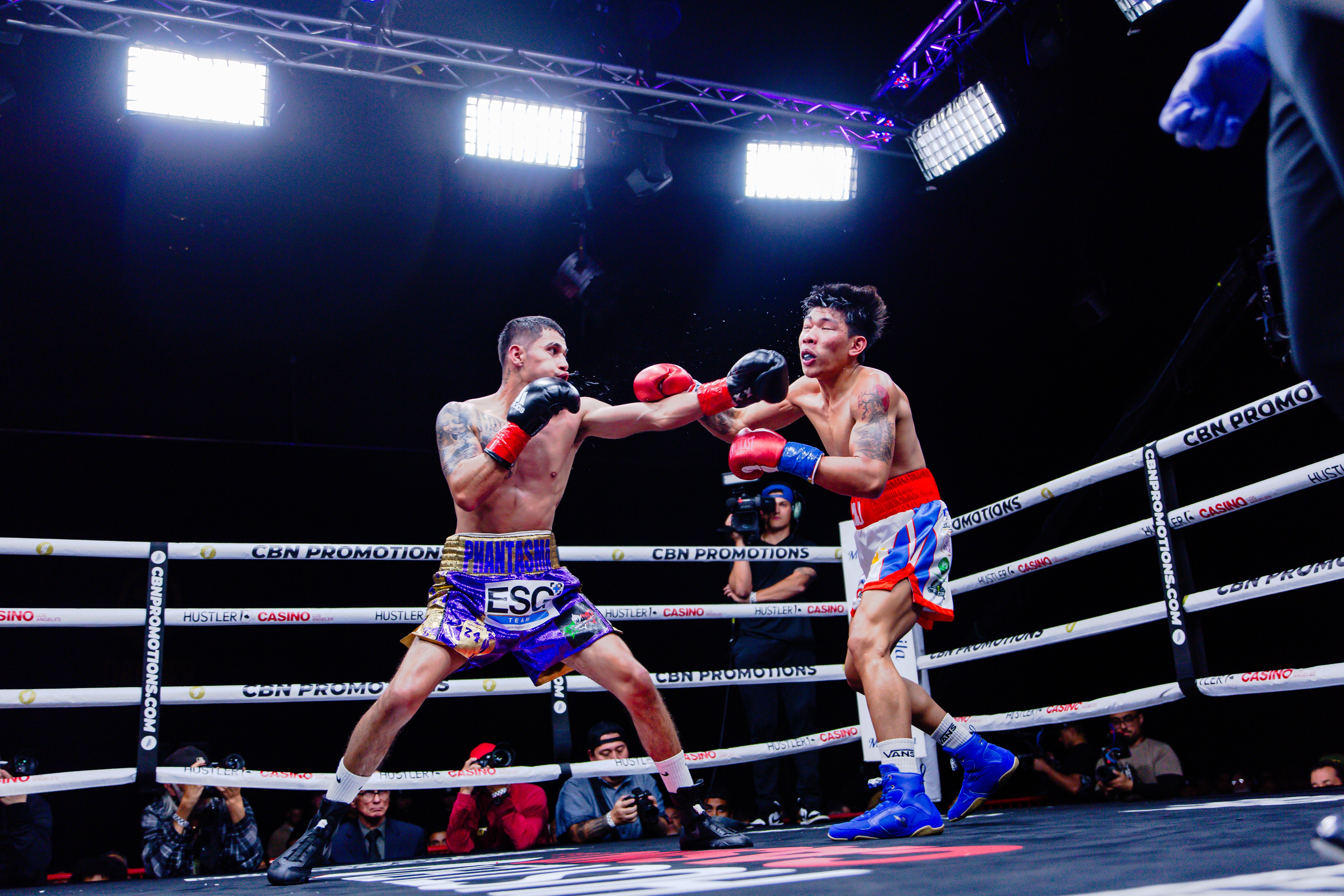 George "El Phantasma" Navarro Left Hook Johnny Baru Media