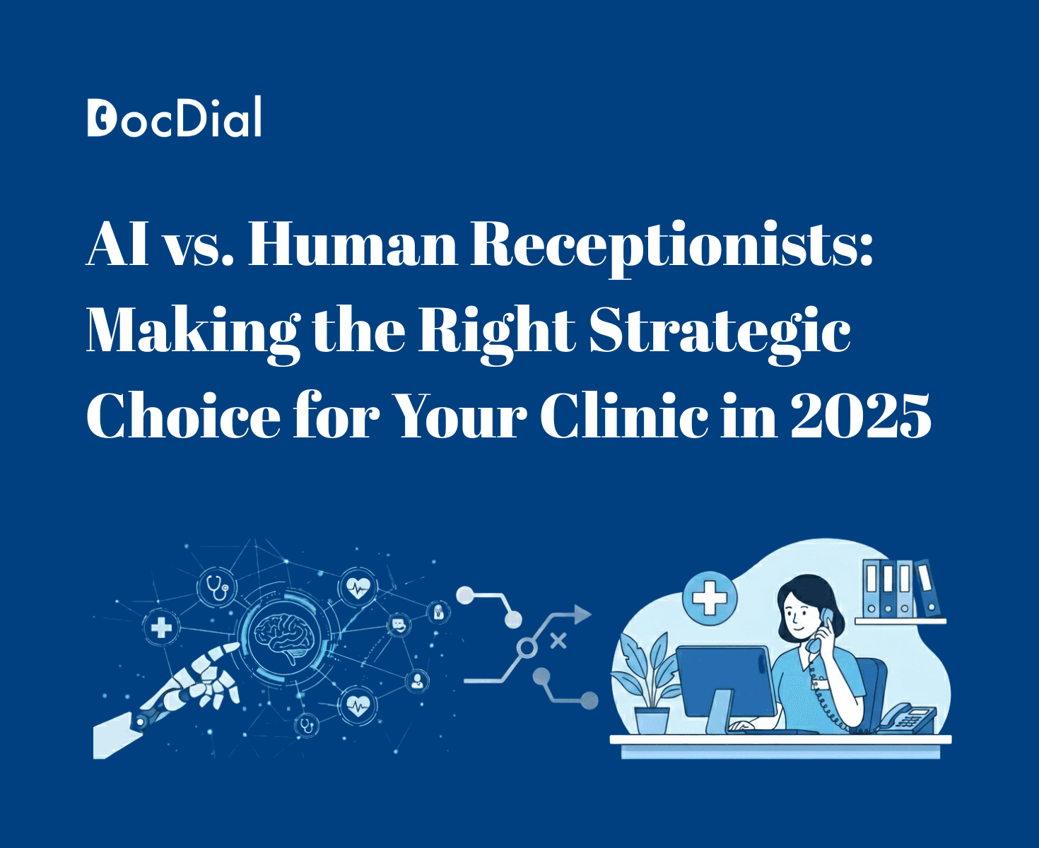 ai vs human receptionist