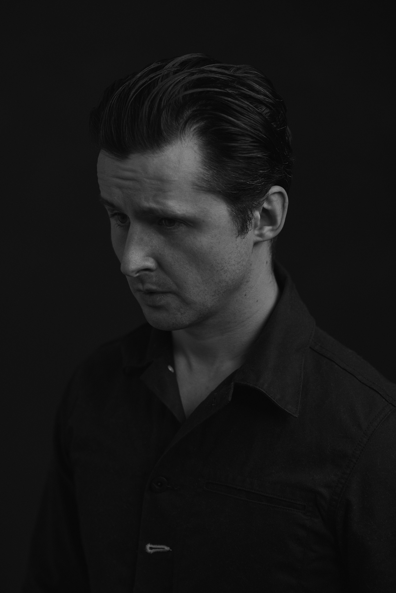 An editorial portrait of character actor T.C. Matherne shot in the studio in New Orleans, Louisiana, by British entertainment photographer Craig Mulcahy.