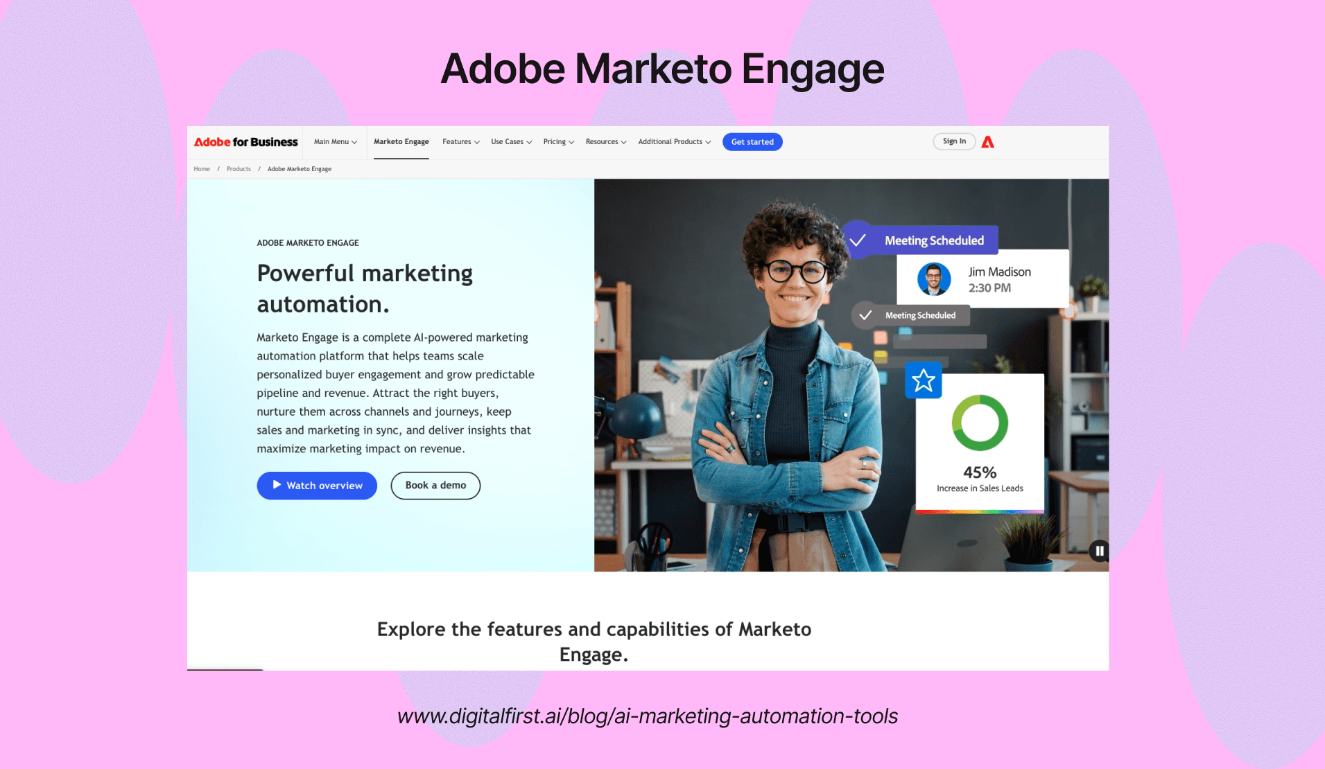 Adobe Marketo Engage: Enterprise Platforms For Large Organizations