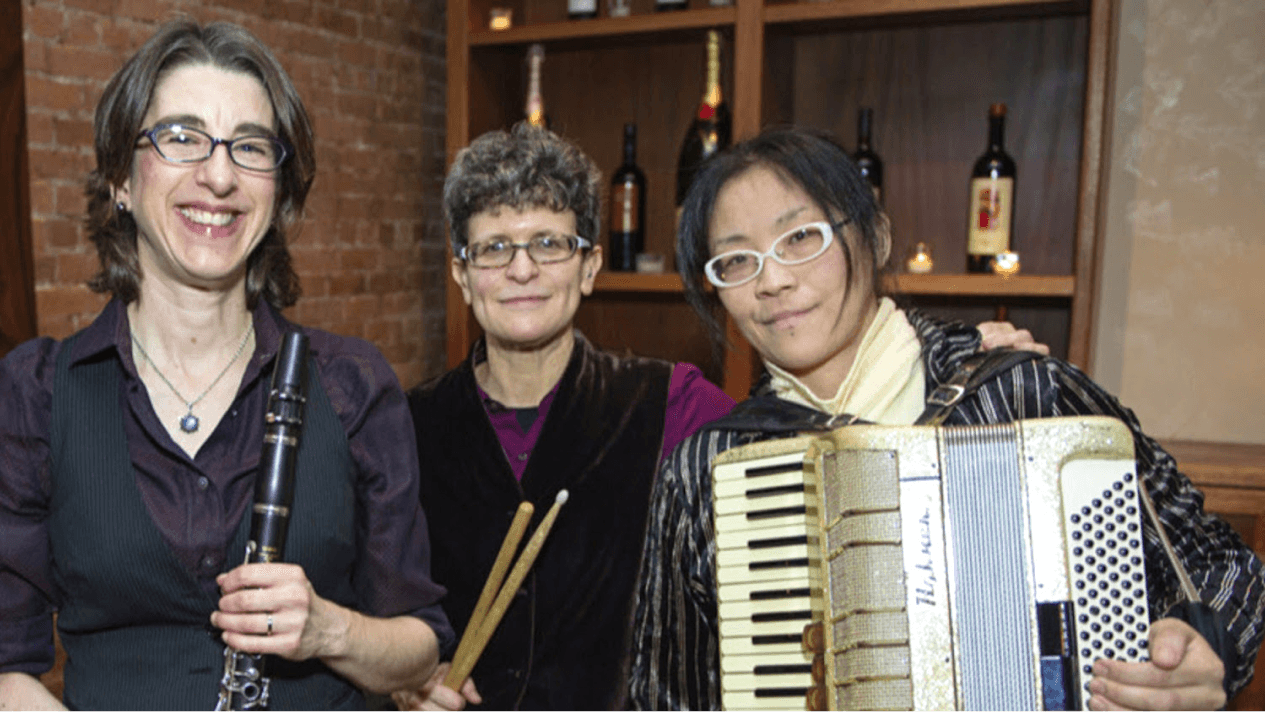 Members of the Isle of Klezbos band will perform at Shaara Tfille in Saratoga Springs. Photo courtesy of Kristin Reimer.