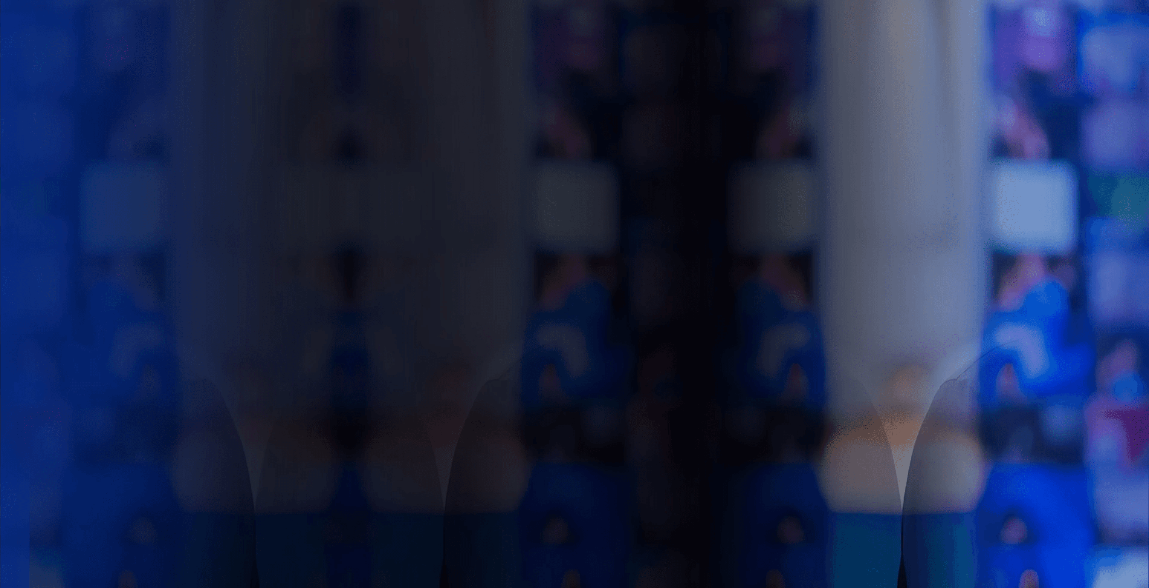 Abstract digital patterns in blue tones, creating a dynamic and visually engaging background.