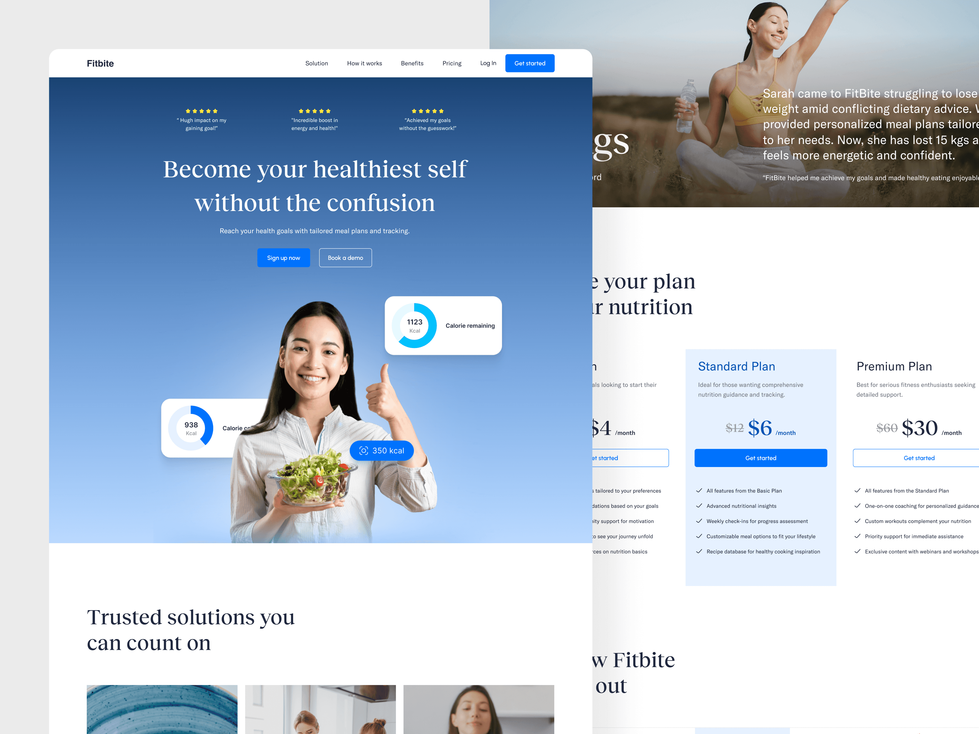 Identity compliance landing page