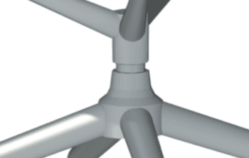 Over-detailing of the chair frame in the existing Revit family.