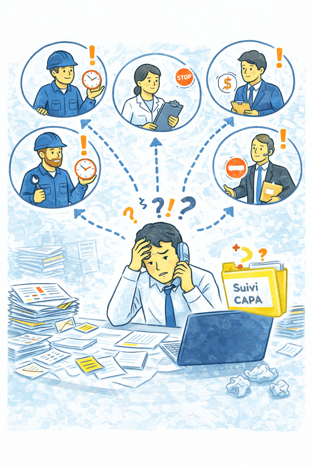 suivi des actions qualité chaotique