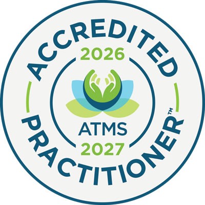 ATMS accredited practitioner logo for Prana Thrive