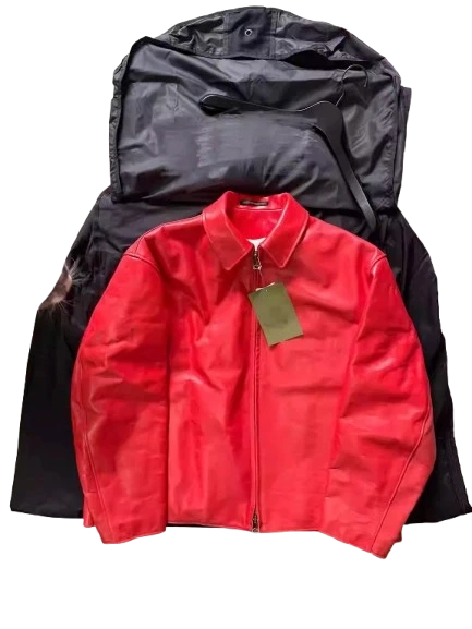 Mrlee Independent Style Inspiration Muse Model Review Classic Fbb Printed Cowhide Jacket/Leather Jacket