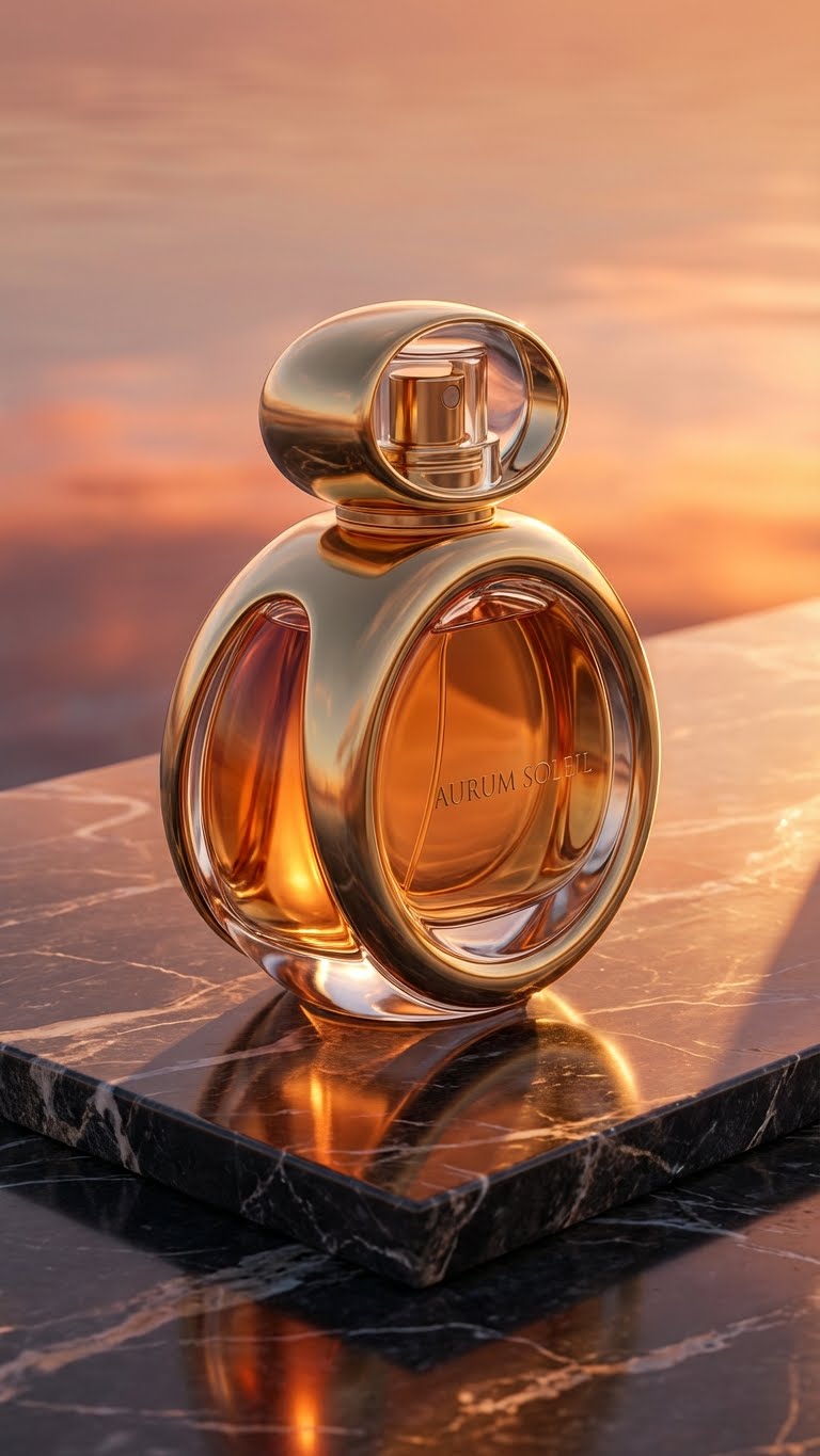 glass beauty products