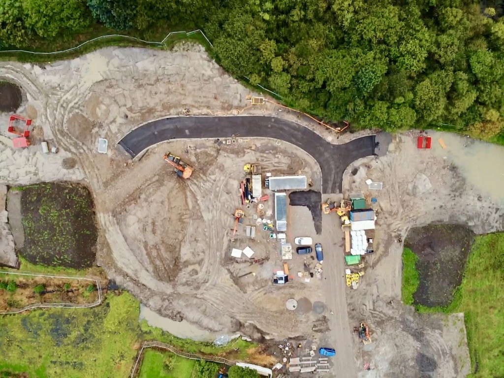 Pepper Lane roadworks progress
