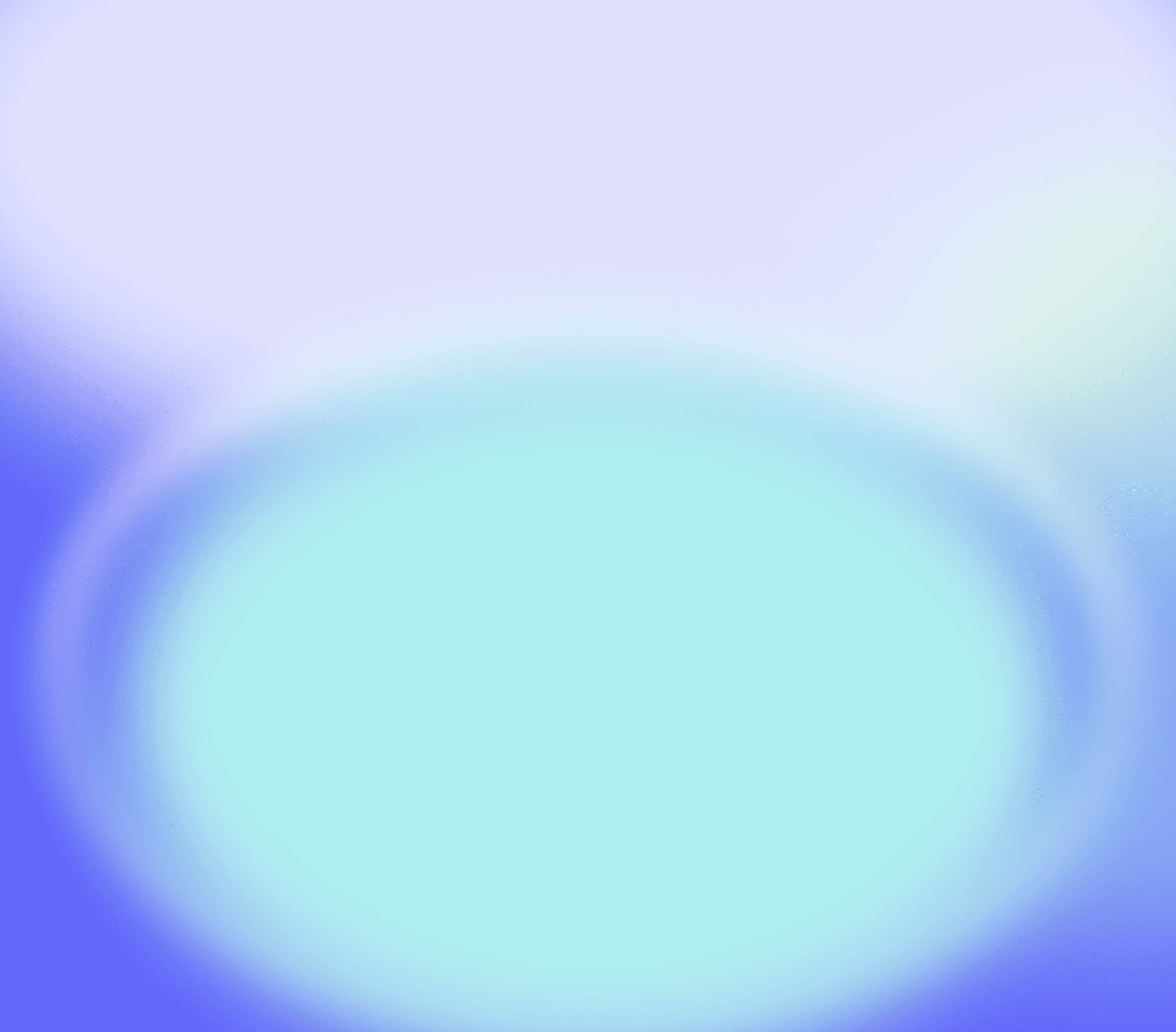 Bright header background that blends white into a soft blue and purple gradient at the bottom.