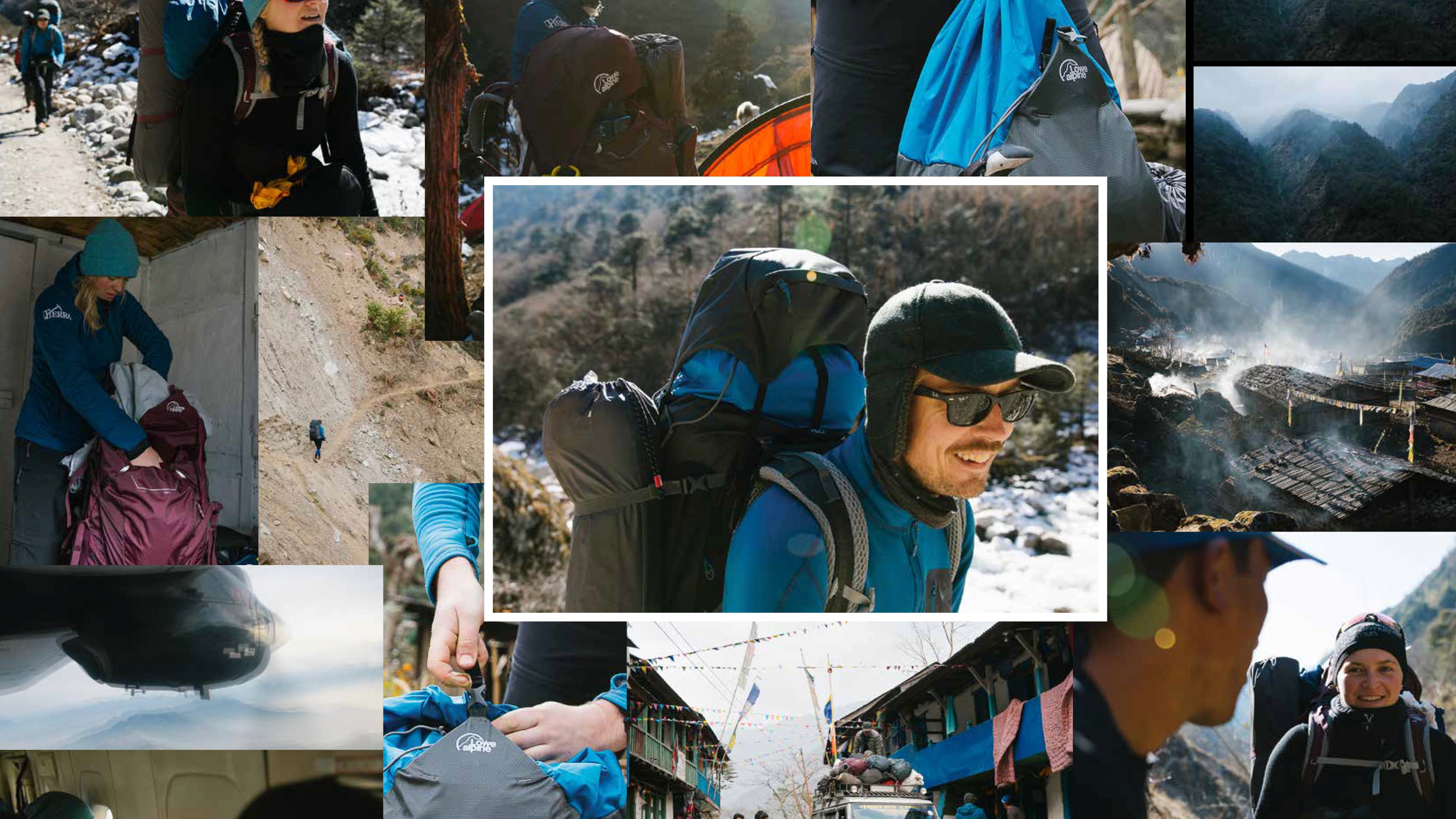 Person wearing black clothing carrying a black tote bag with a green globe-like geometric symbol, standing against a concrete wall in sunlight and shadow.