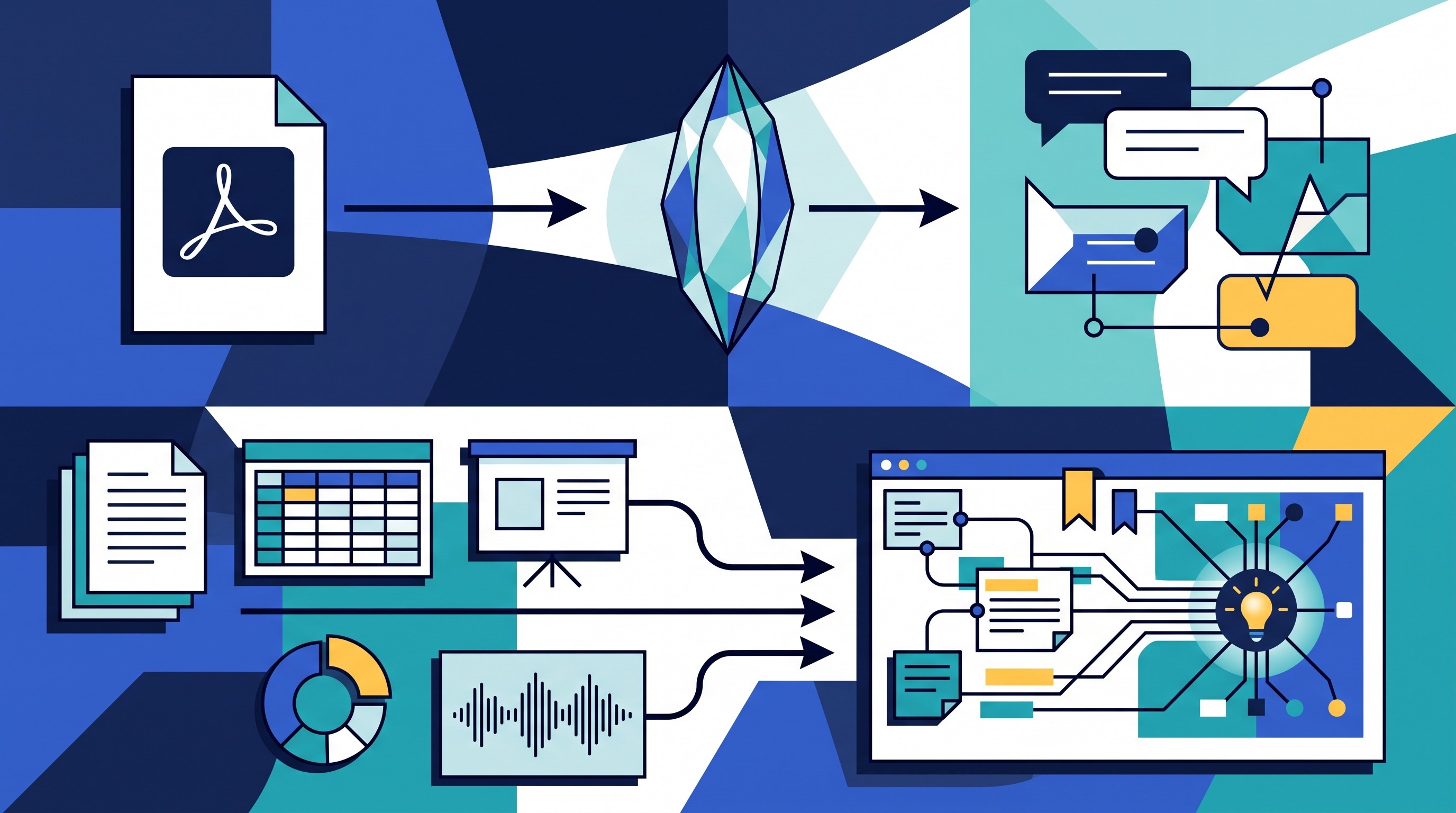 Single-PDF analysis compared with a multi-source research workspace