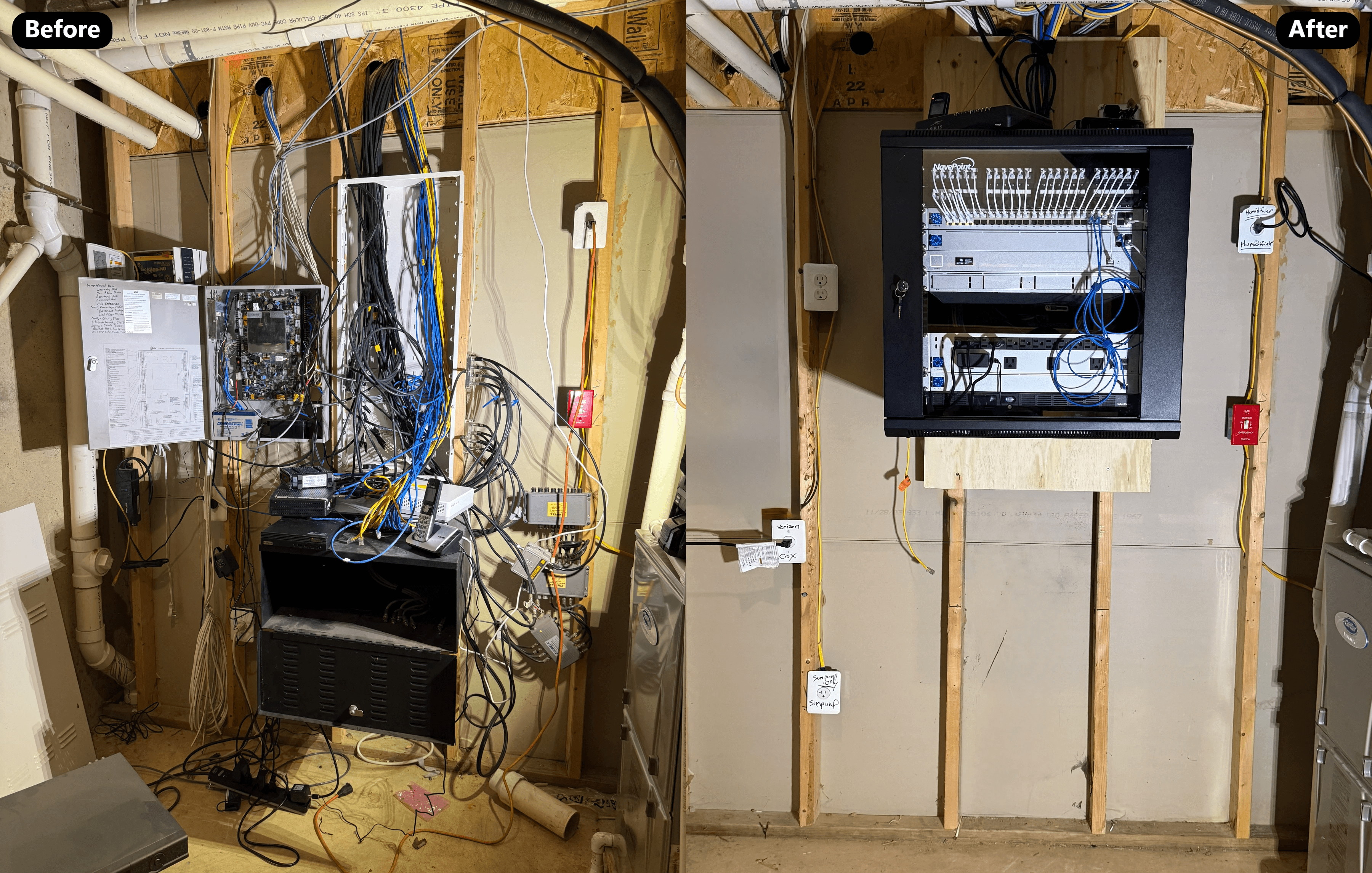 home network installation