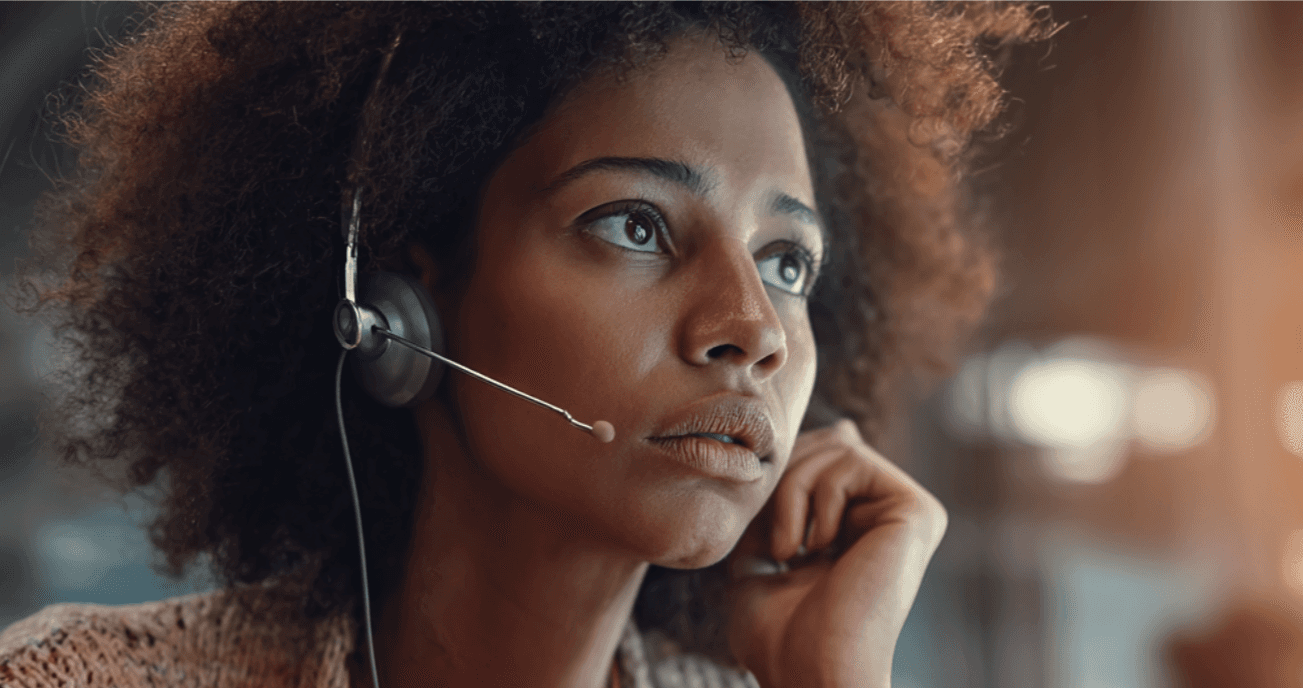 Woman in Customer Service