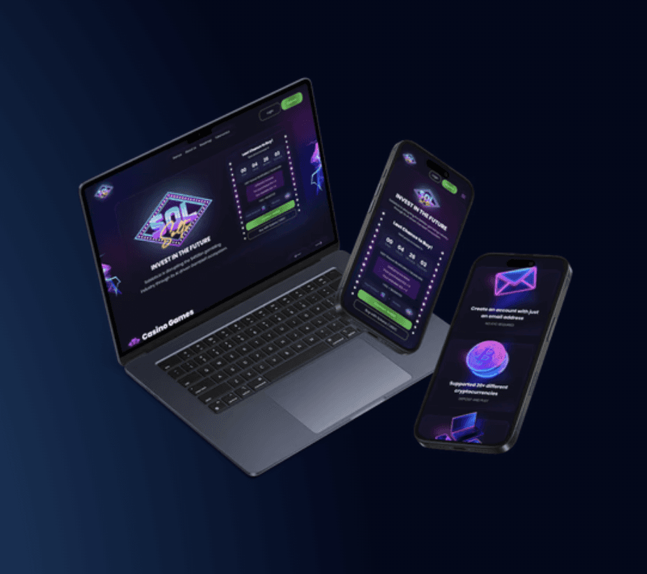 Web3 landing page