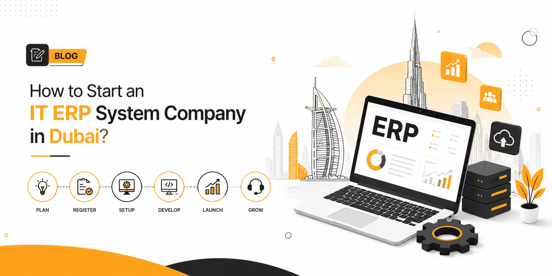 how to start IT ERP system business in Duabi UAE