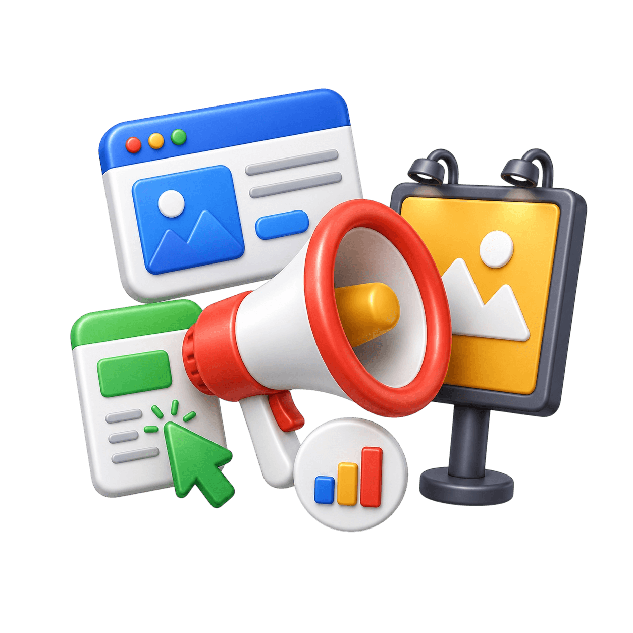 Рекламні кампанії (Meta, Google, офлайн)