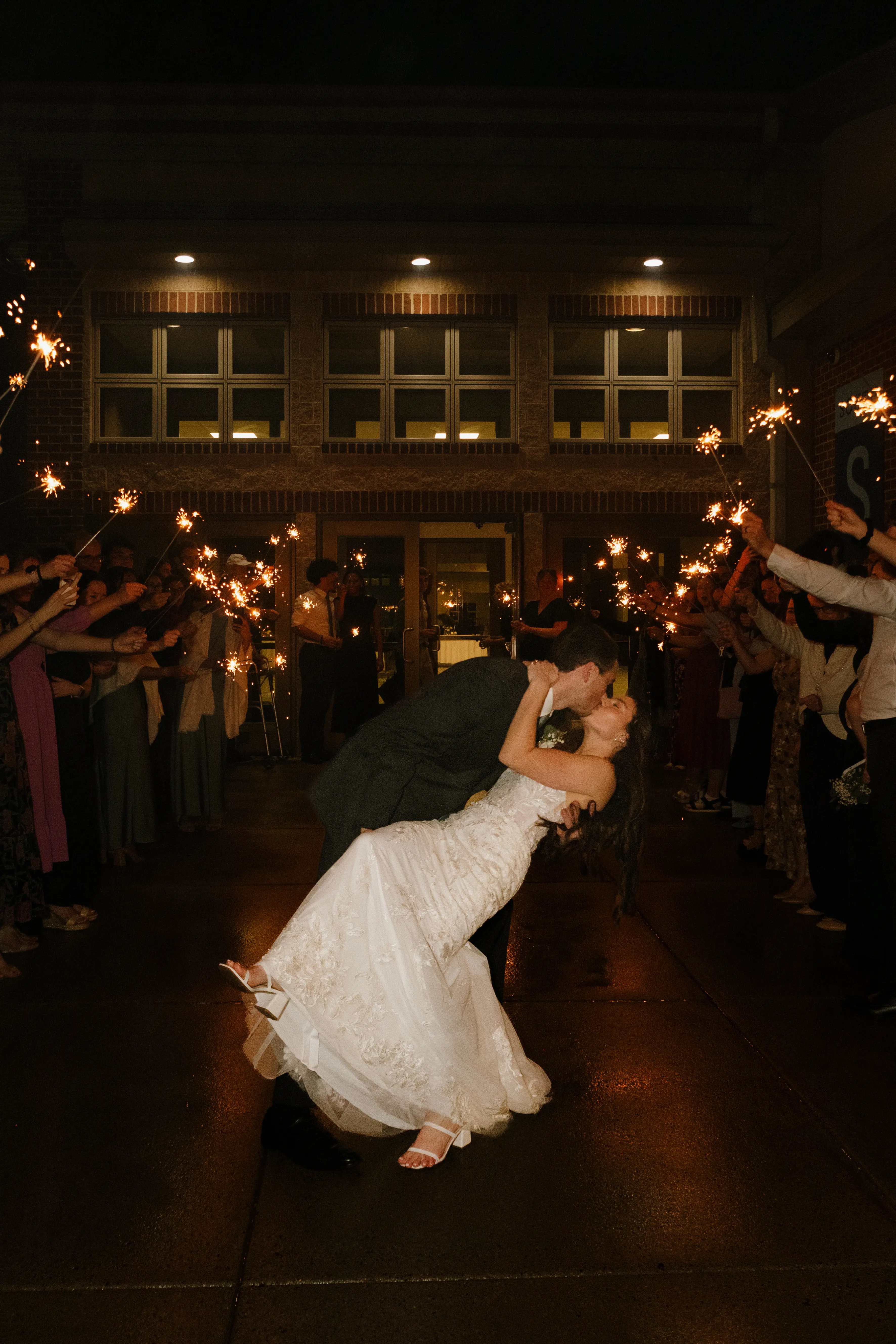 Streetside billboard with flyposters of the Batch.Works brand and illustrations