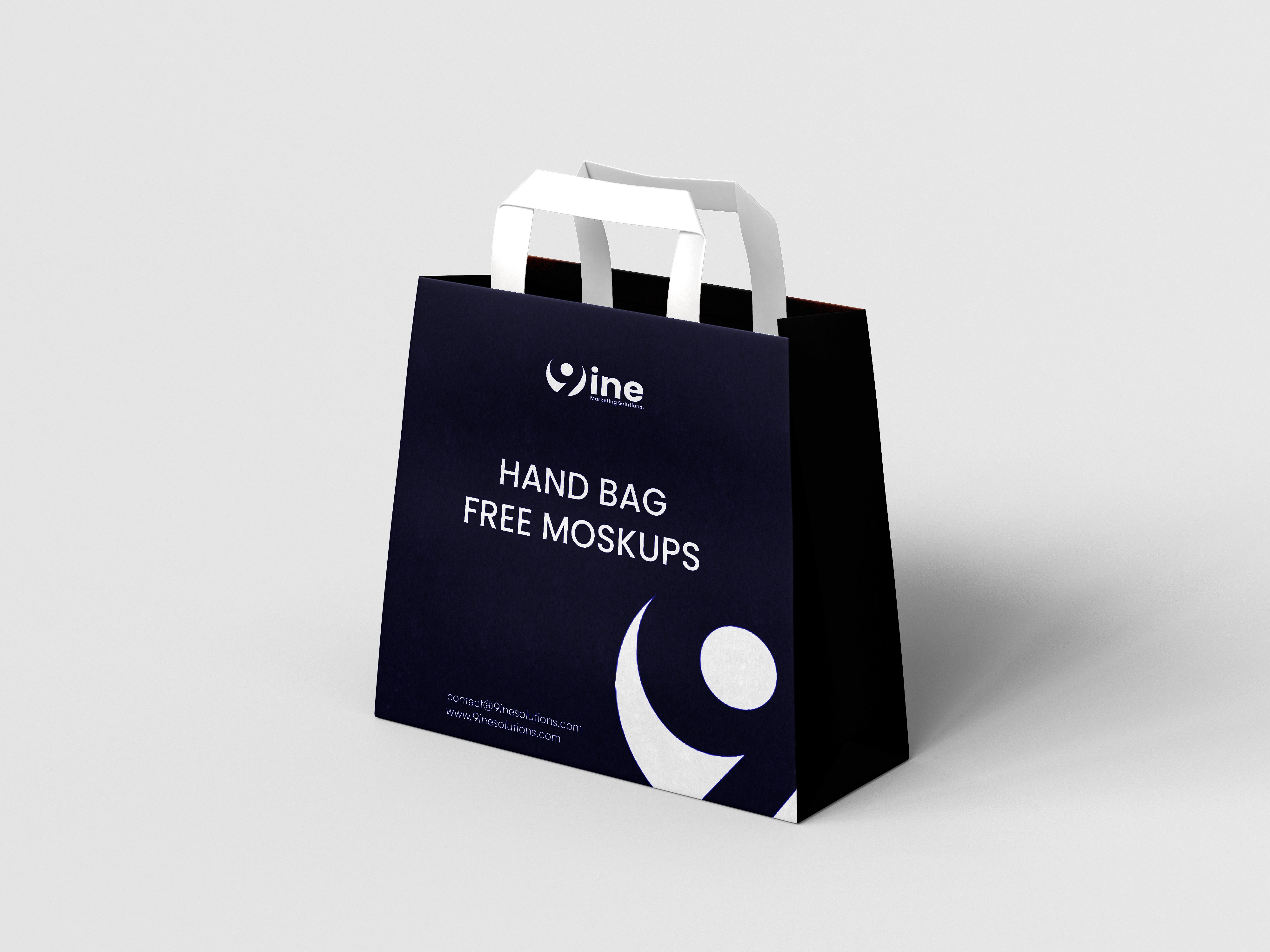 Free Paper Bag Mockup