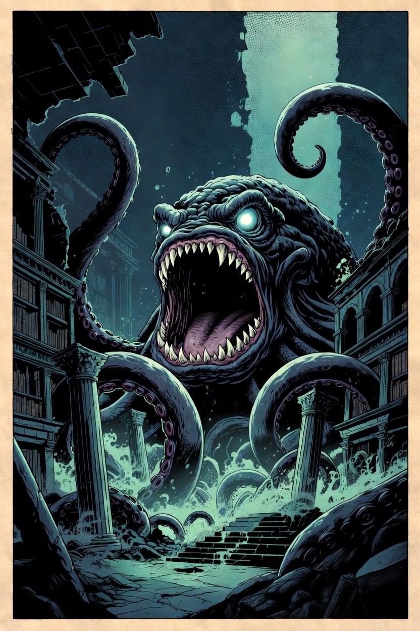 Krag cinema-quality animated character render by Aethara