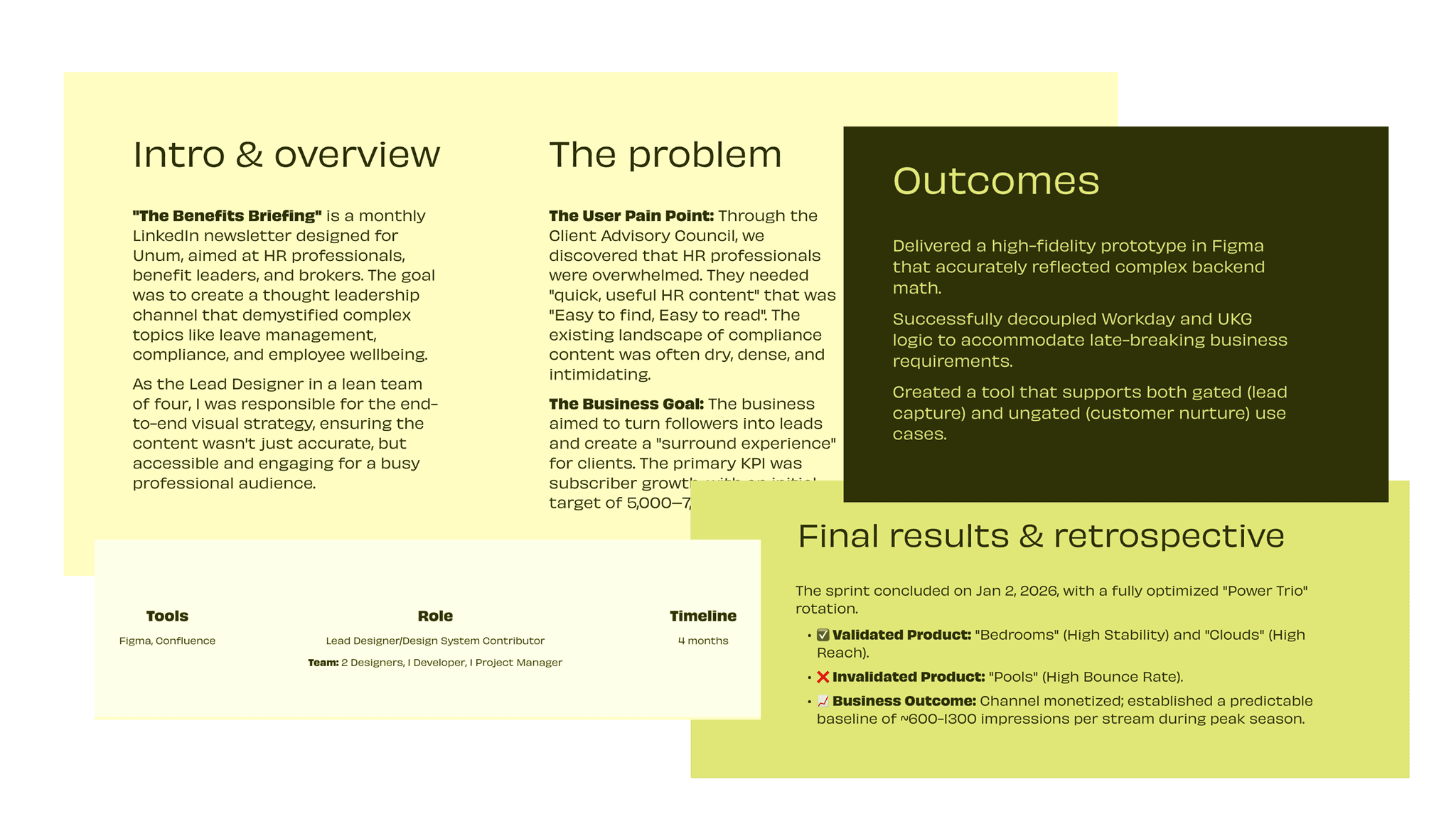 Previous Squarespace portfolio site — the before state