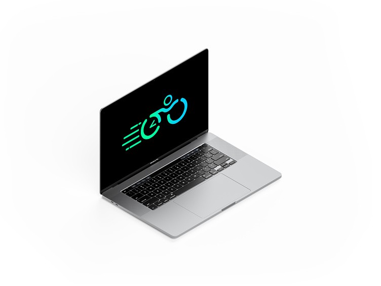 Abstract wave-shaped background