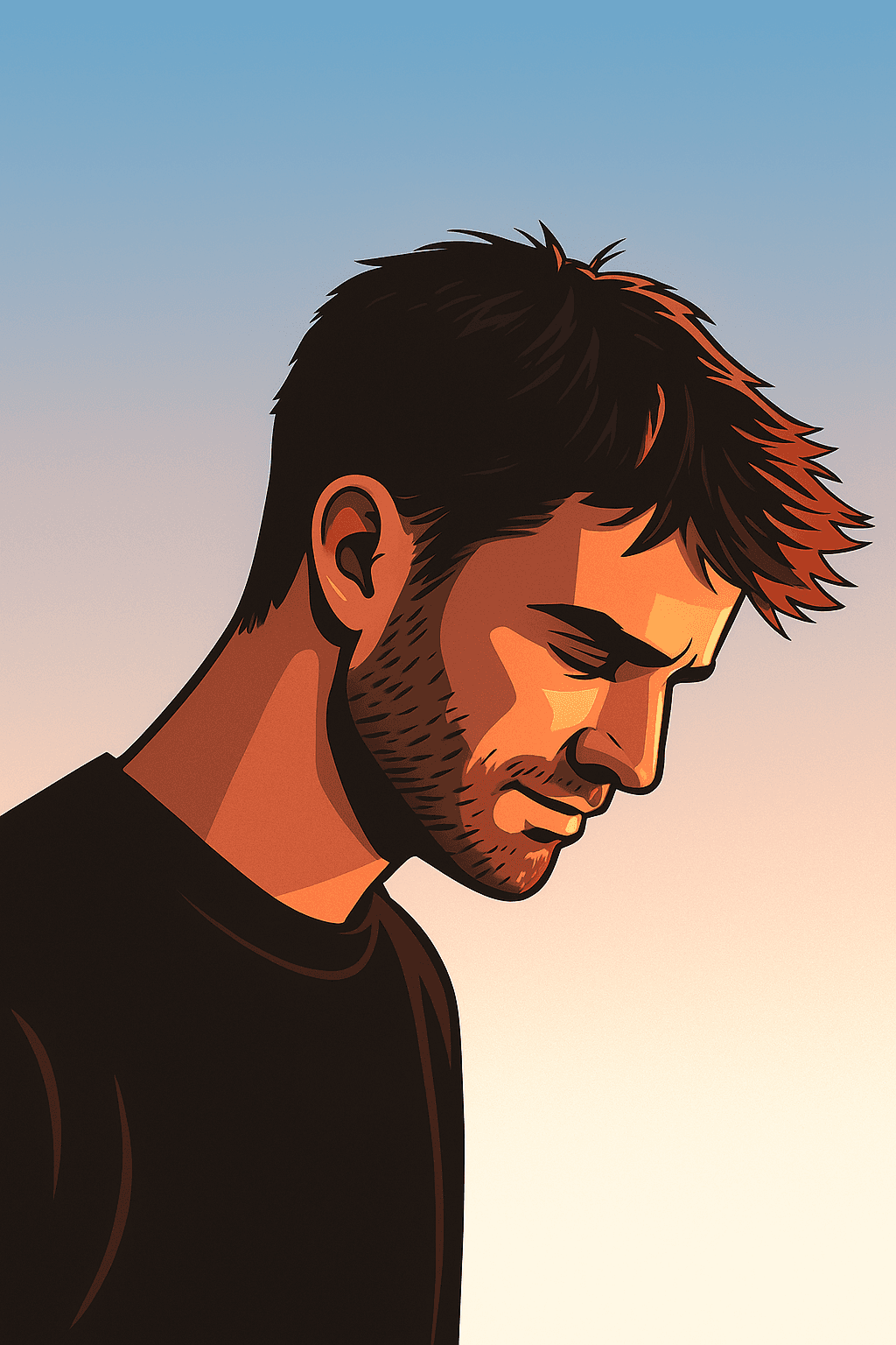 Portrait of portfolio creator – front view