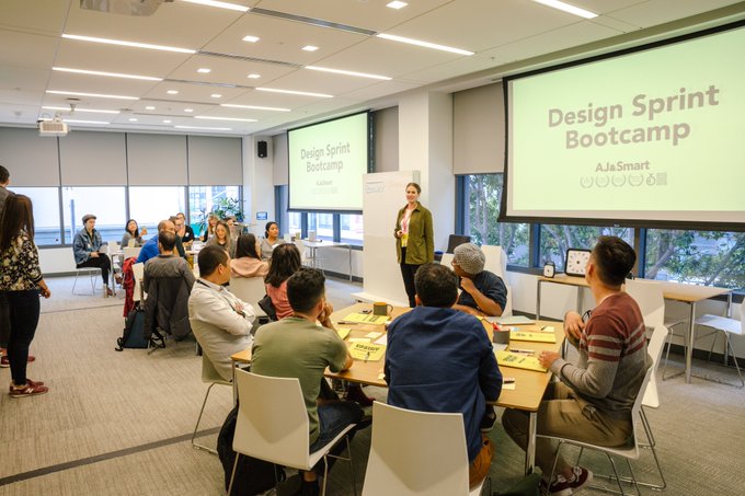 Design Sprint Bootcamp led by AJ&Smart