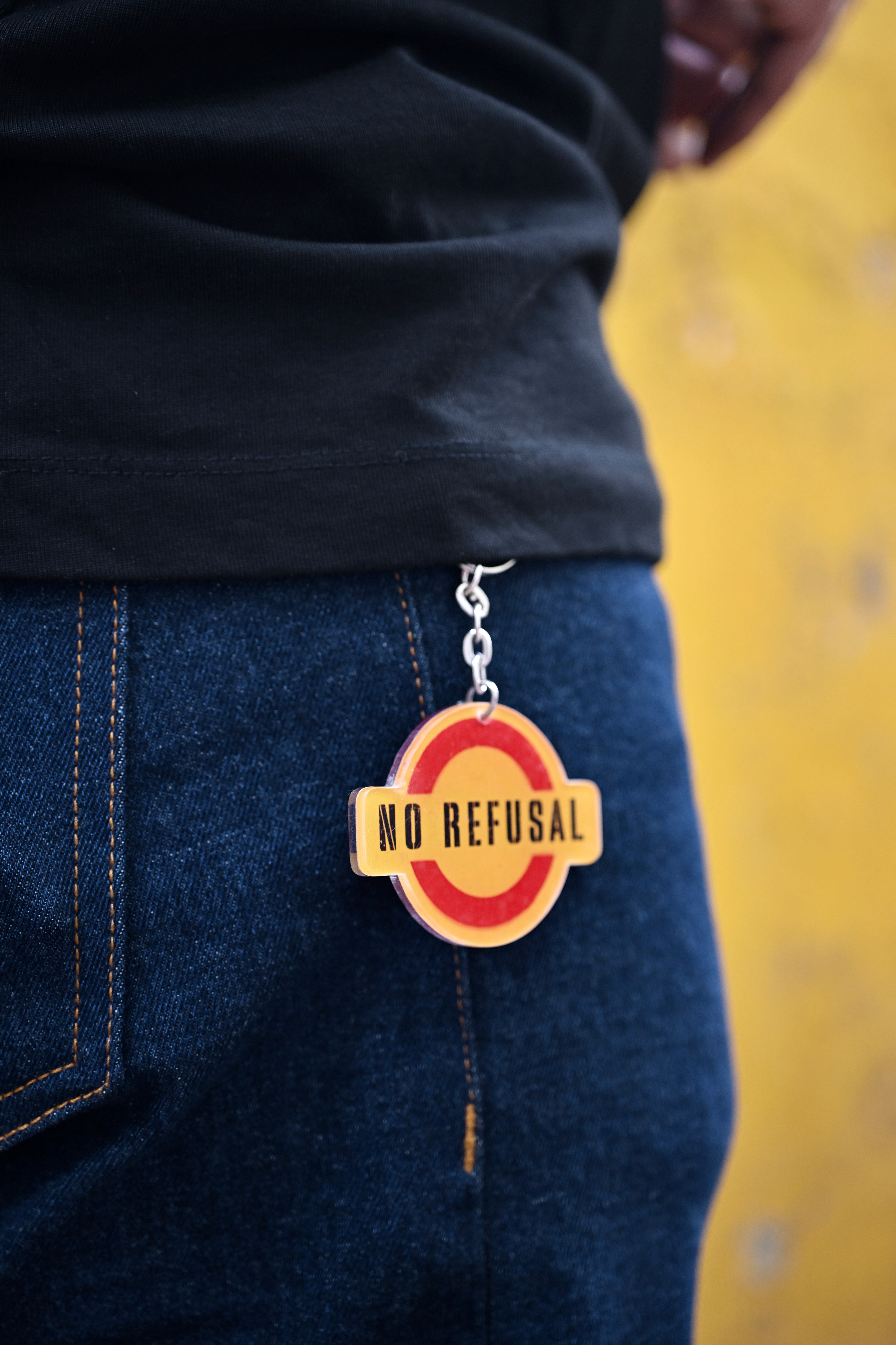 No Refusal Keychain